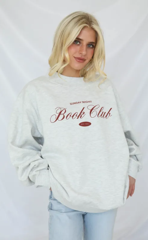 charlie southern x jo johnson overby: sunday night book club mock neck sold by RIFFRAFF