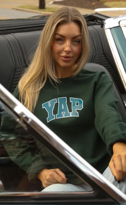 friday + saturday: yap sweatshirt sold by RIFFRAFF
