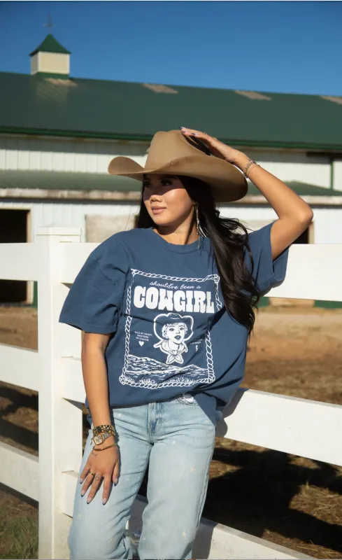 charlie southern: should've been a cowgirl tee made by RIFFRAFF