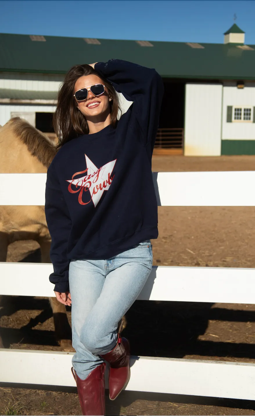 charlie southern: easy cowboy sweatshirt sold by RIFFRAFF product image thumbnail 3