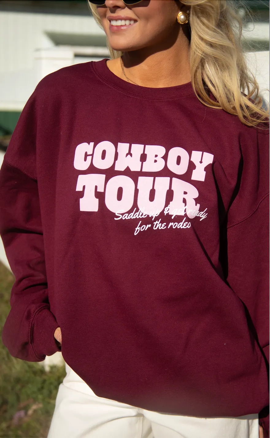 charlie southern: cowboy tour sweatshirt sold by RIFFRAFF product image thumbnail 3