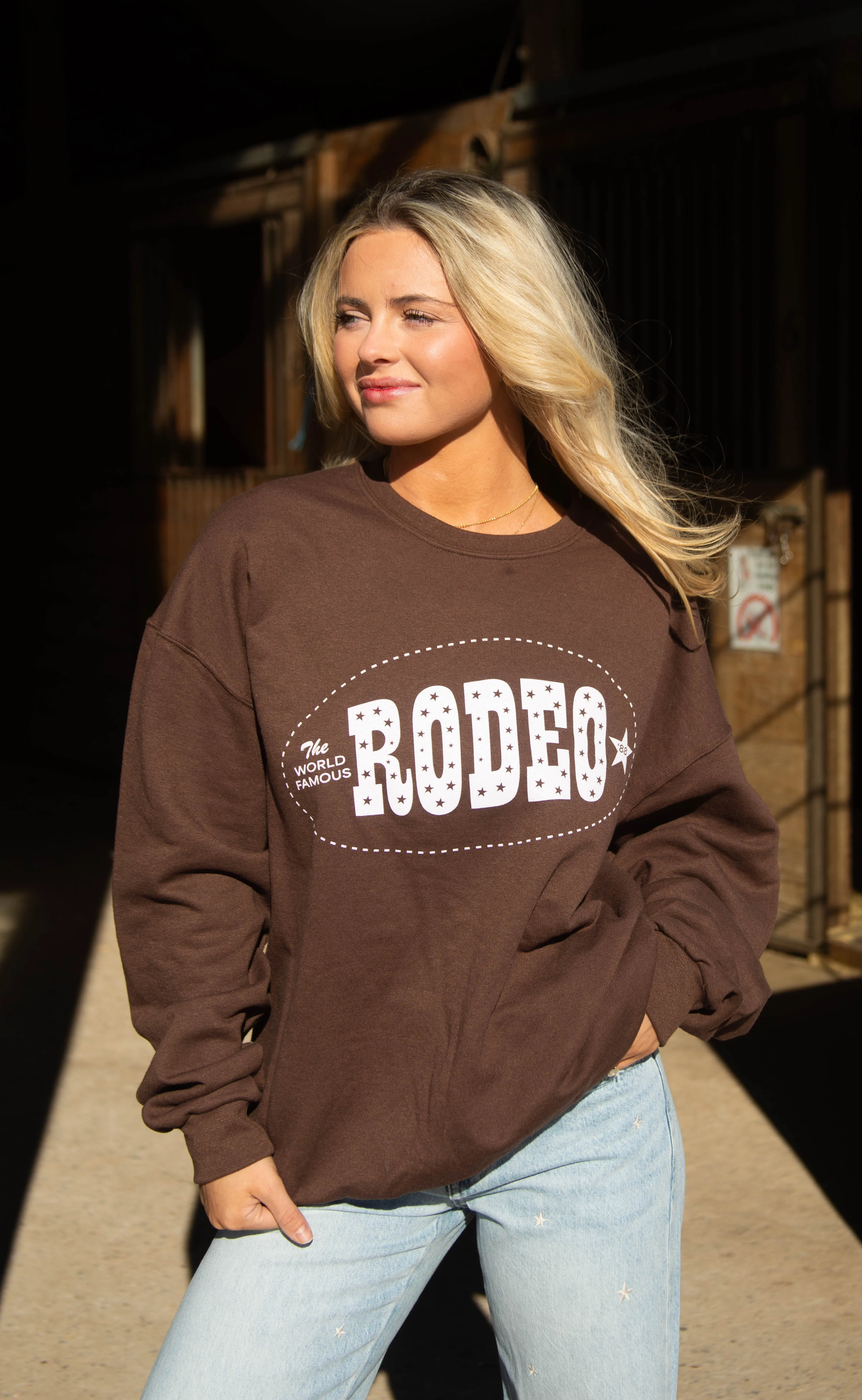 charlie southern: world famous rodeo sweatshirt sold by RIFFRAFF product image thumbnail 3