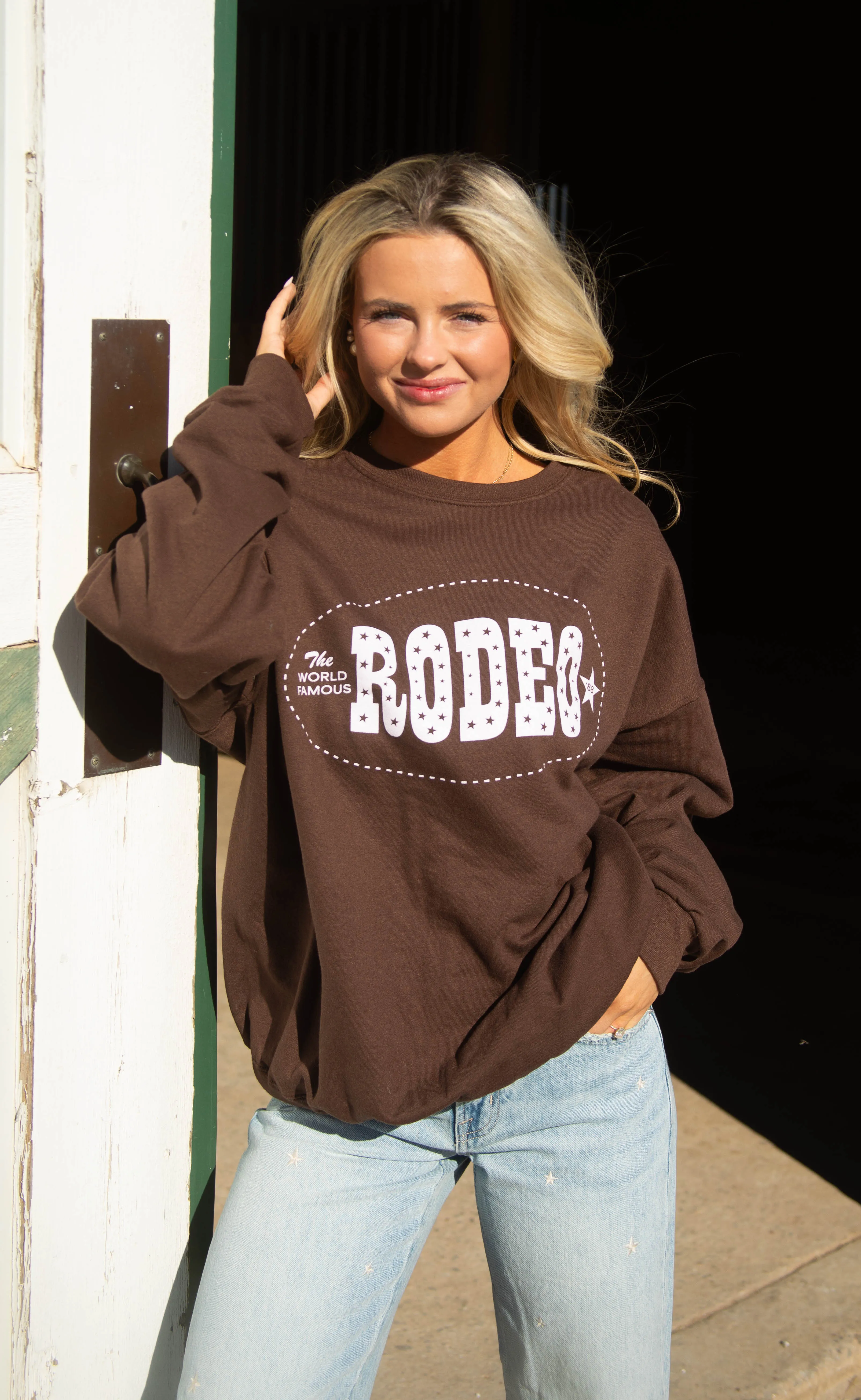 charlie southern: world famous rodeo sweatshirt sold by RIFFRAFF product image thumbnail 2