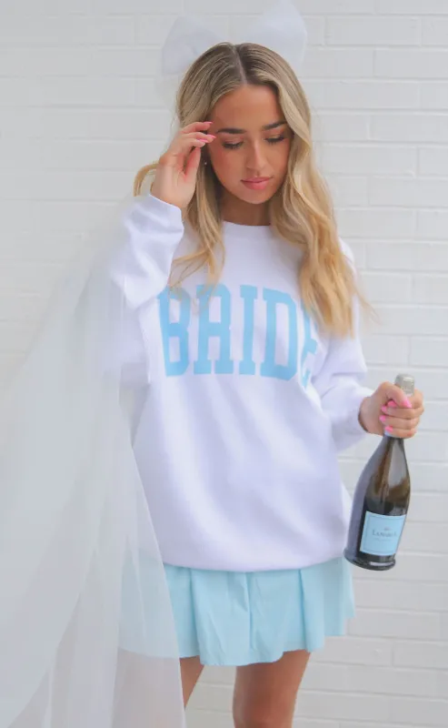 friday + saturday: bride corded sweatshirt made by RIFFRAFF