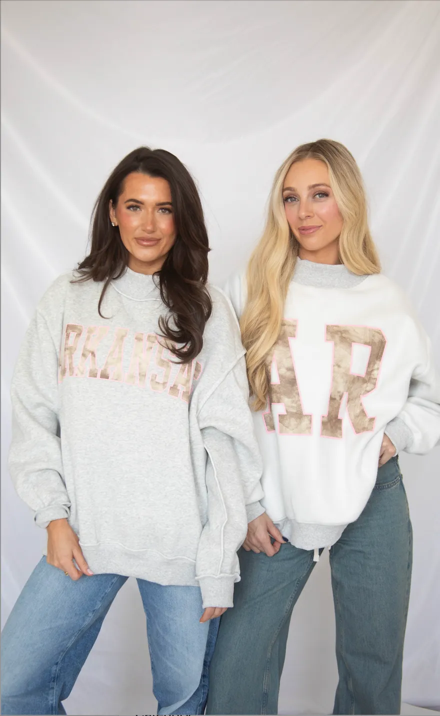 arkansas reversible mock neck sweatshirt - camo sold by RIFFRAFF