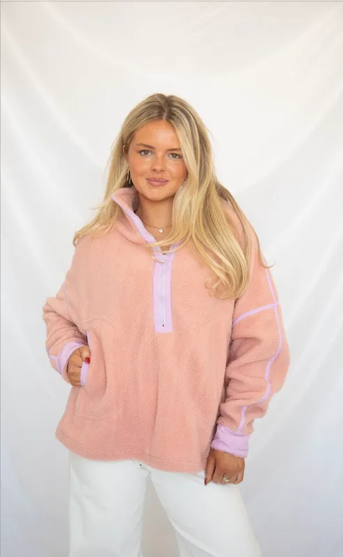 you know the one sherpa pullover made by RIFFRAFF
