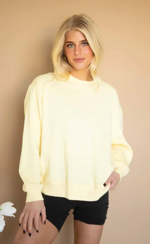 z supply: boyfriend sweatshirt - sunnyside made by RIFFRAFF