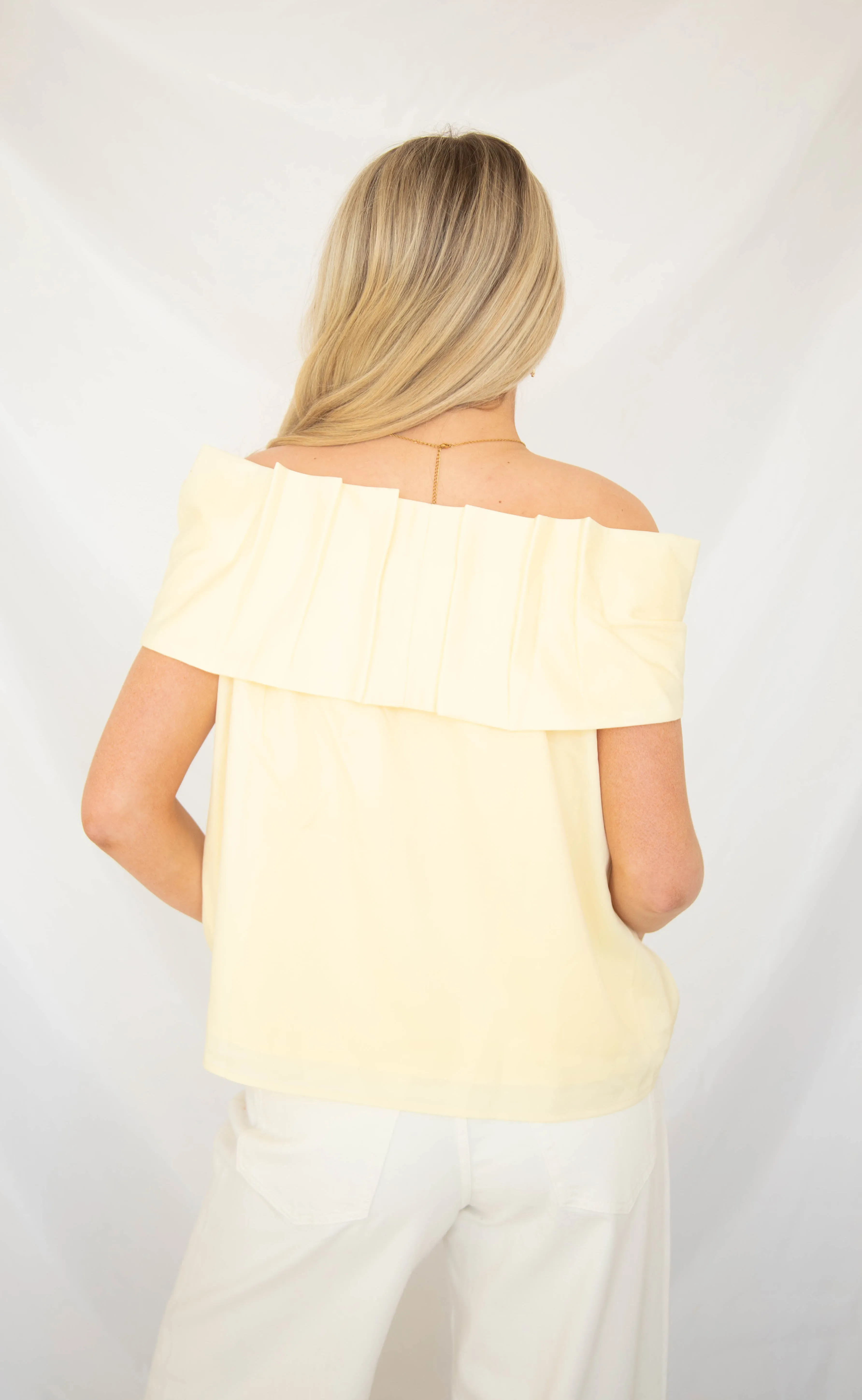 thrill me off the shoulder top sold by RIFFRAFF product image thumbnail 3