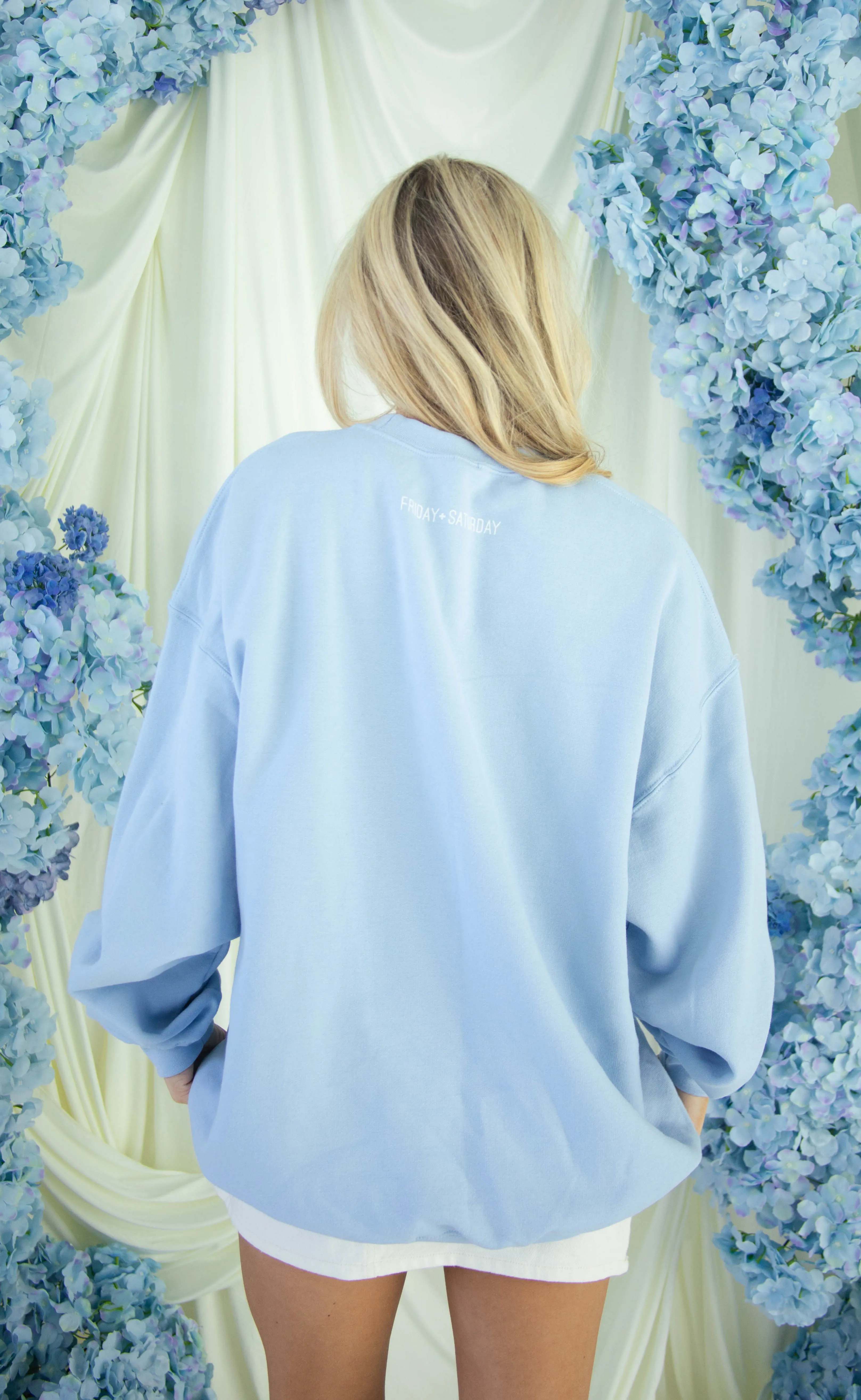 friday + saturday: favorite bride sweatshirt sold by RIFFRAFF product image thumbnail 3