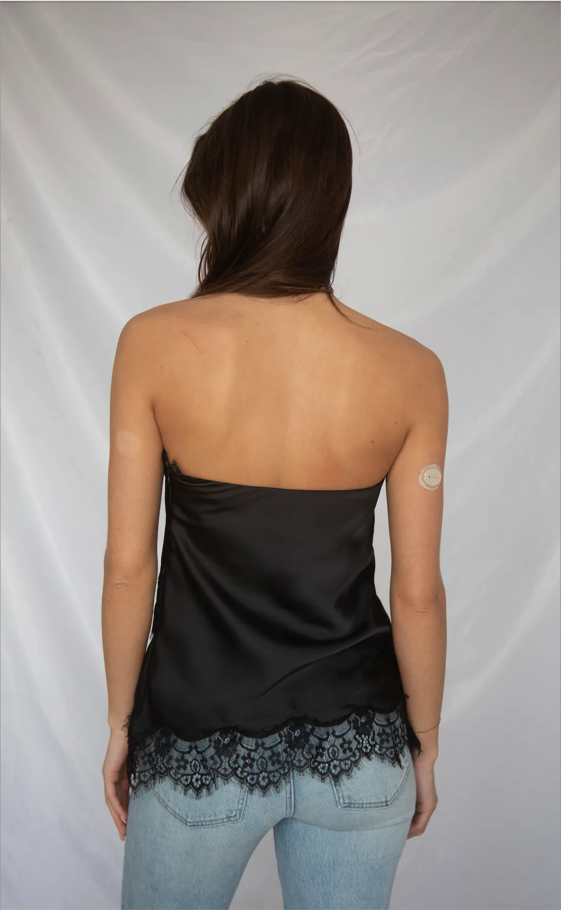 where've you been lace top - black sold by RIFFRAFF product image thumbnail 3