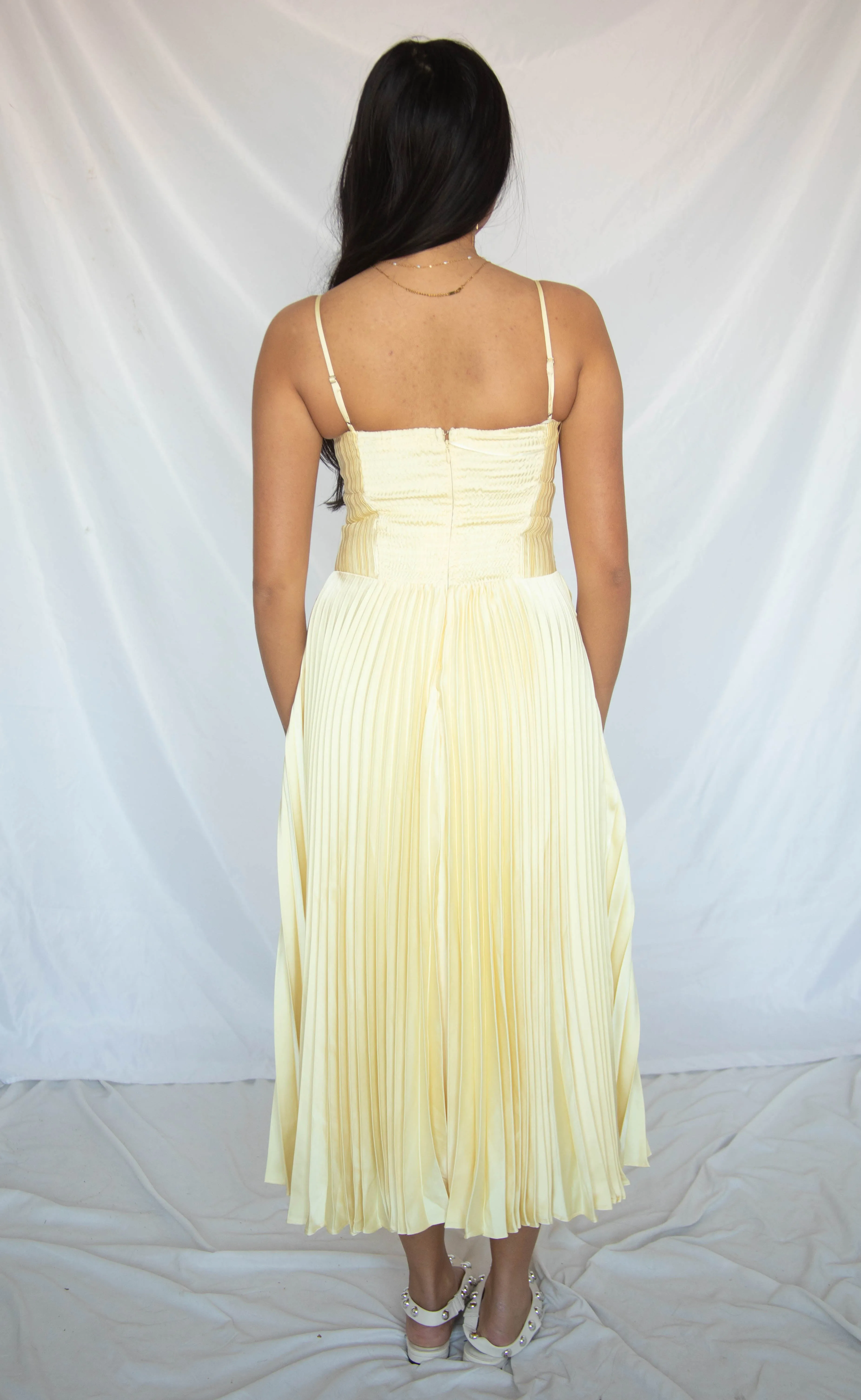 astr: shionagh dress - yellow sold by RIFFRAFF product image thumbnail 3