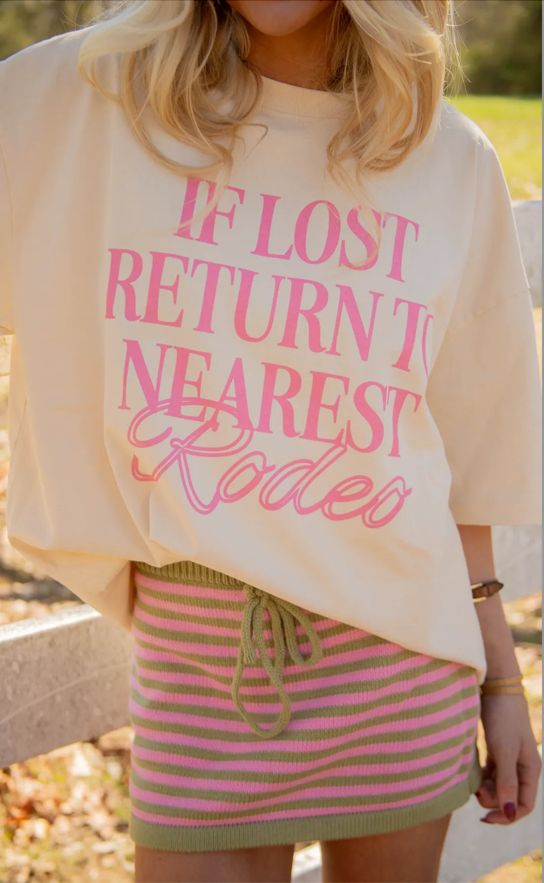 charlie southern: return to the nearest rodeo tee sold by RIFFRAFF product image thumbnail 2