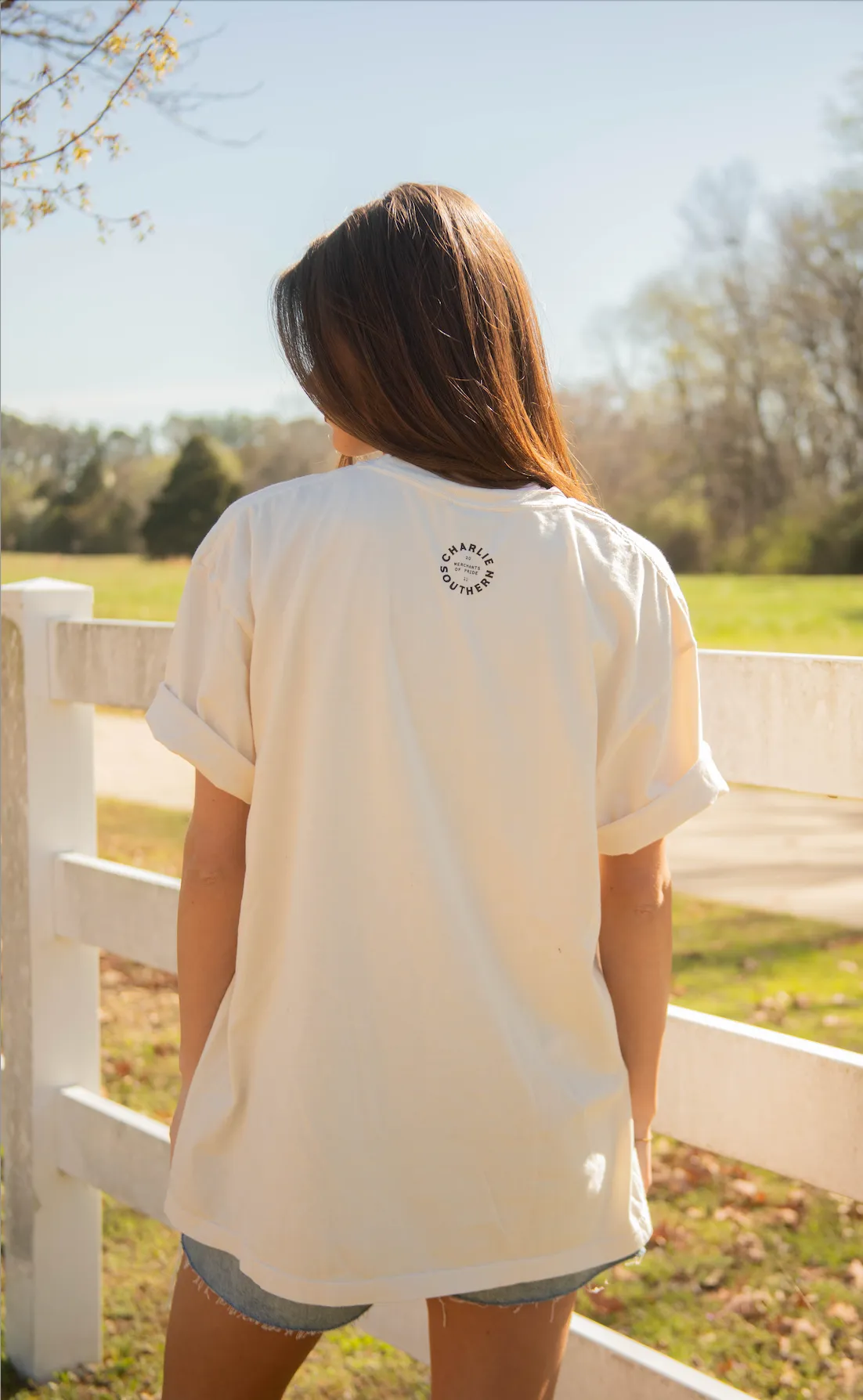 charlie southern: lucky horseshoe tee sold by RIFFRAFF product image thumbnail 3