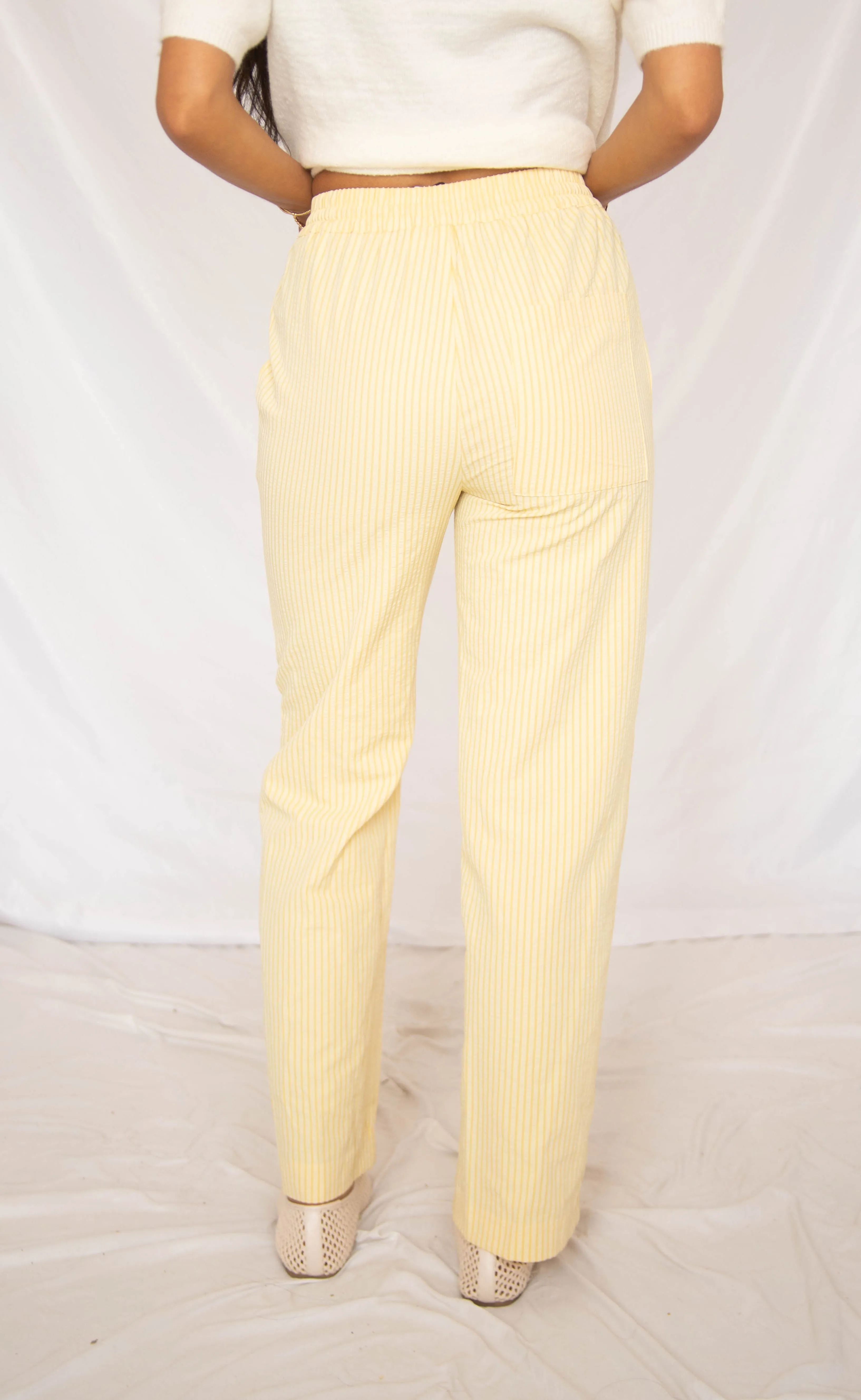see it through striped pants sold by RIFFRAFF product image thumbnail 3