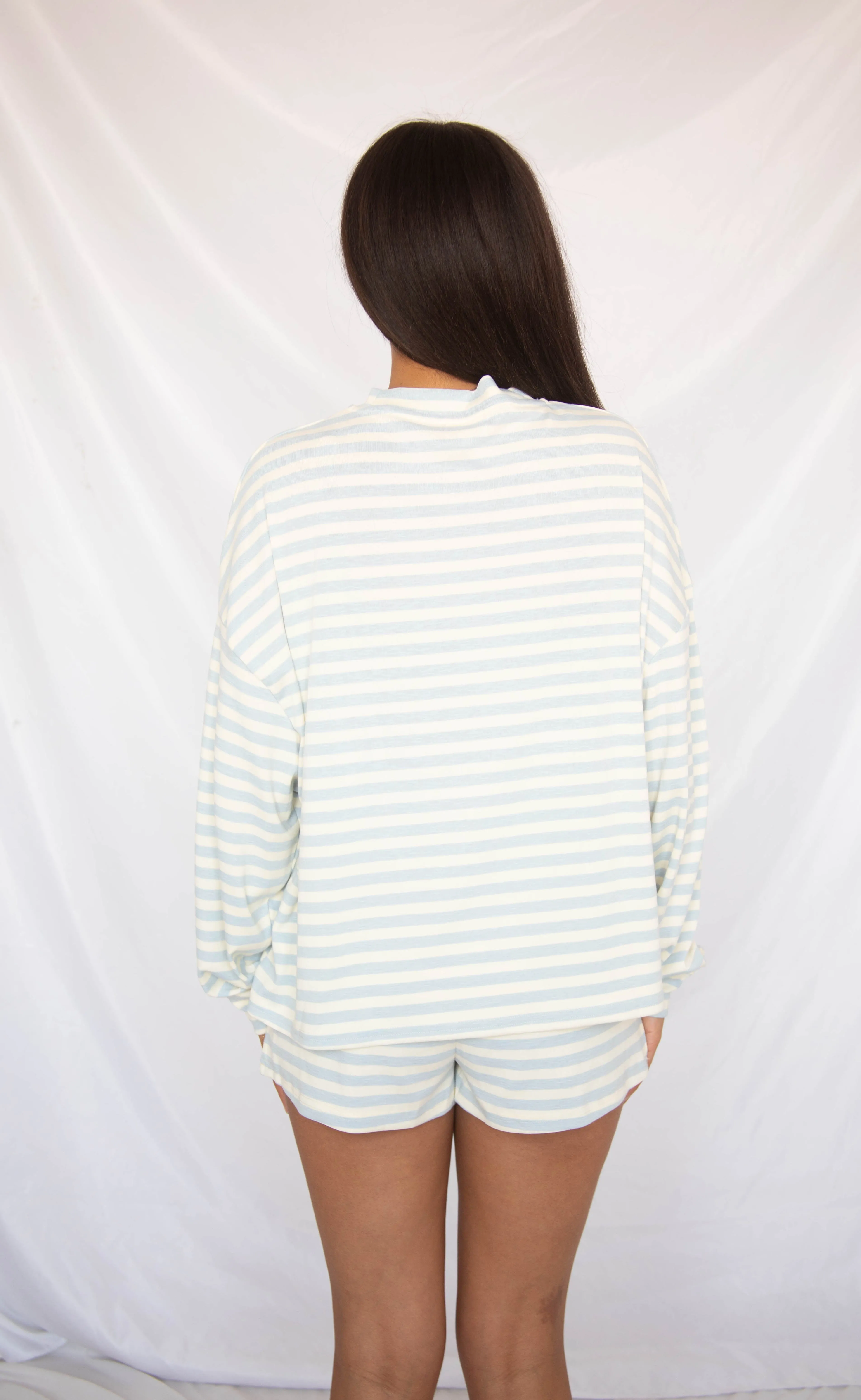 not over you striped set - blue sold by RIFFRAFF product image thumbnail 4