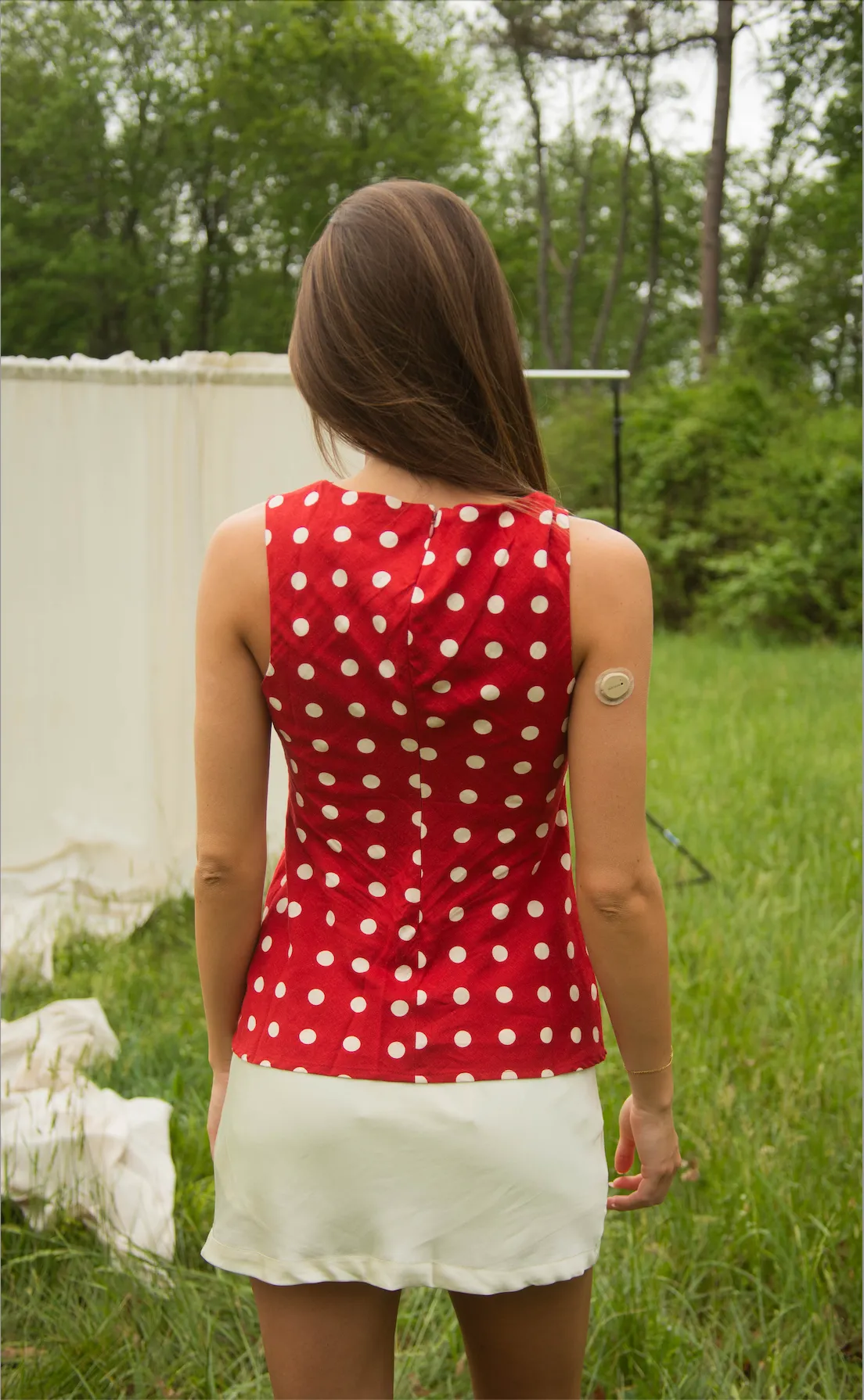 take me out polka dot top sold by RIFFRAFF product image thumbnail 3