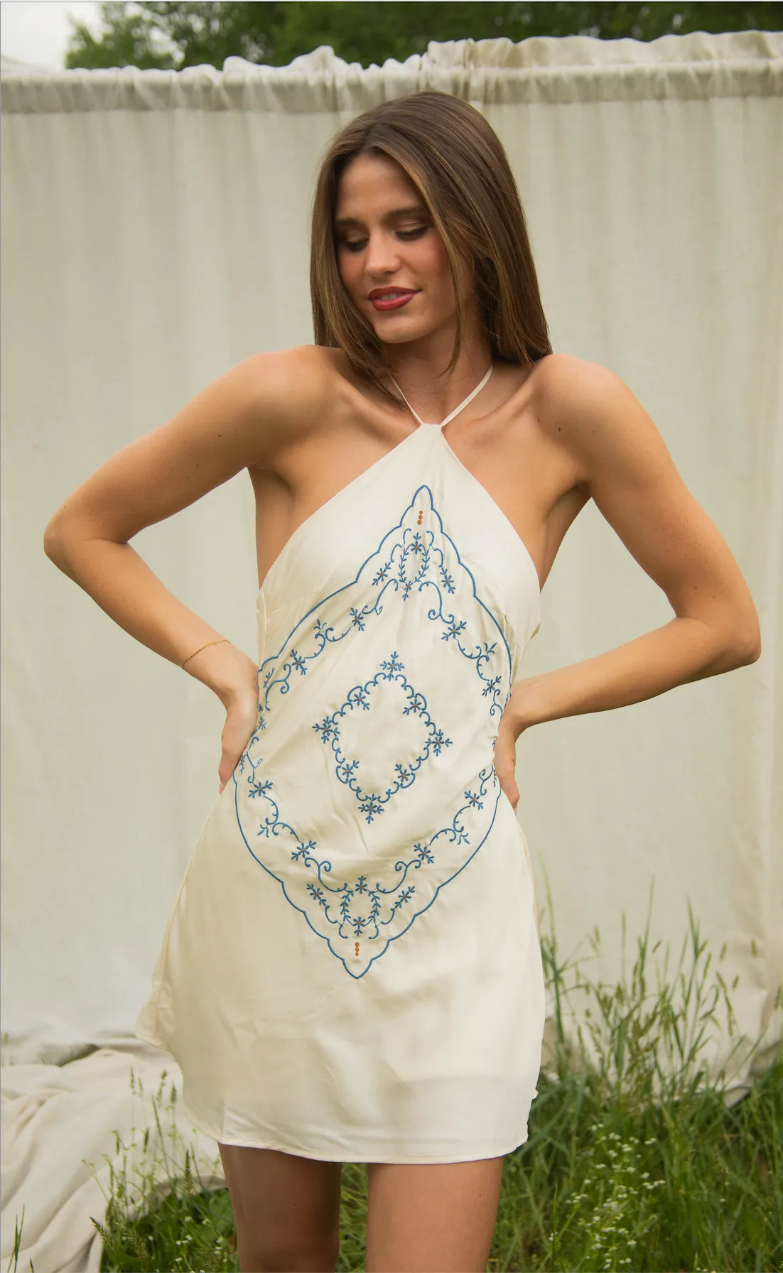 cowgirl couture mini dress sold by RIFFRAFF product image thumbnail 3