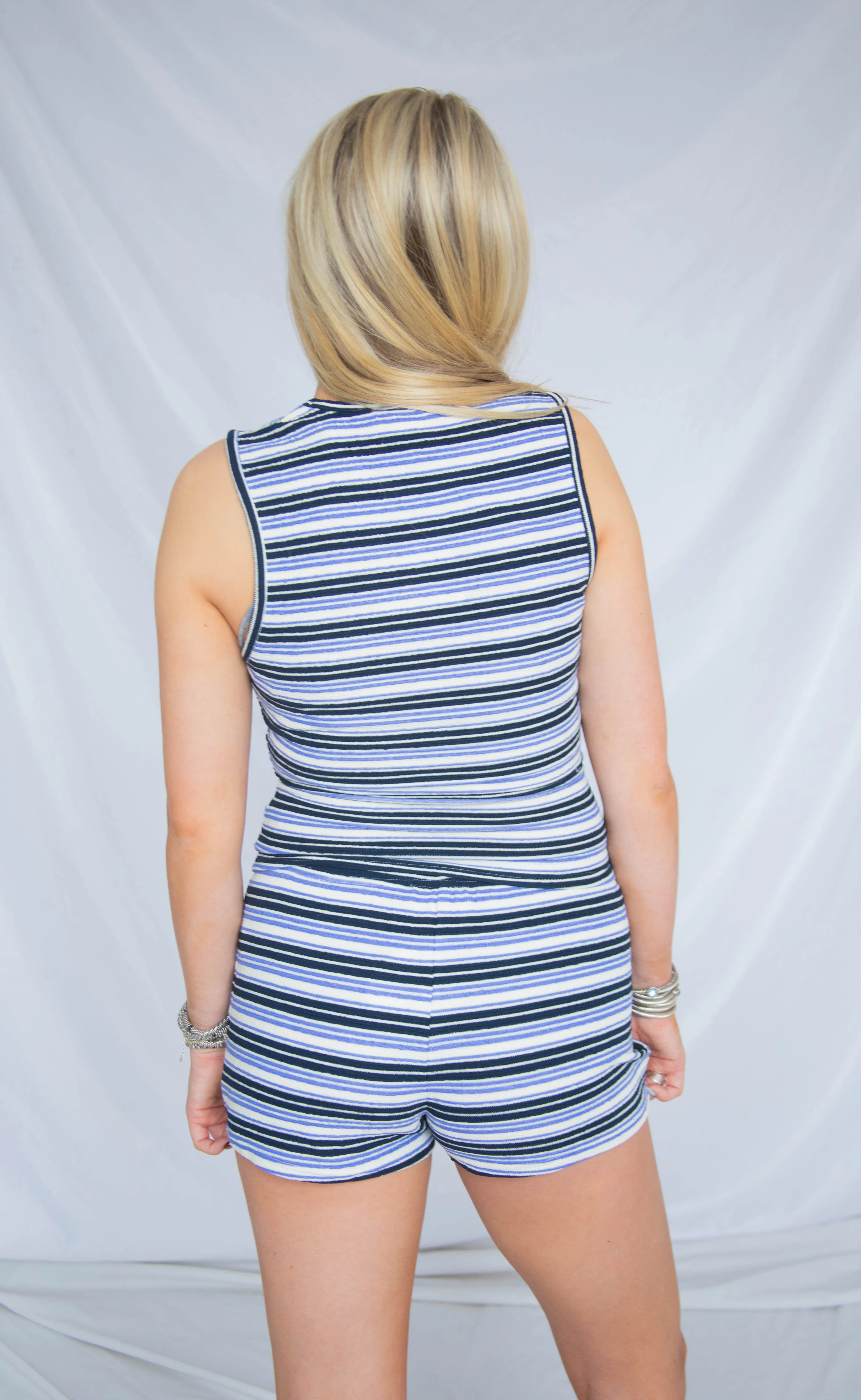 easy does it navy stripe set sold by RIFFRAFF product image thumbnail 3