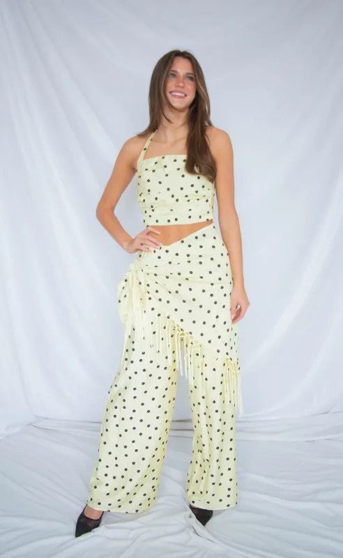 see you smile polka dot set made by RIFFRAFF