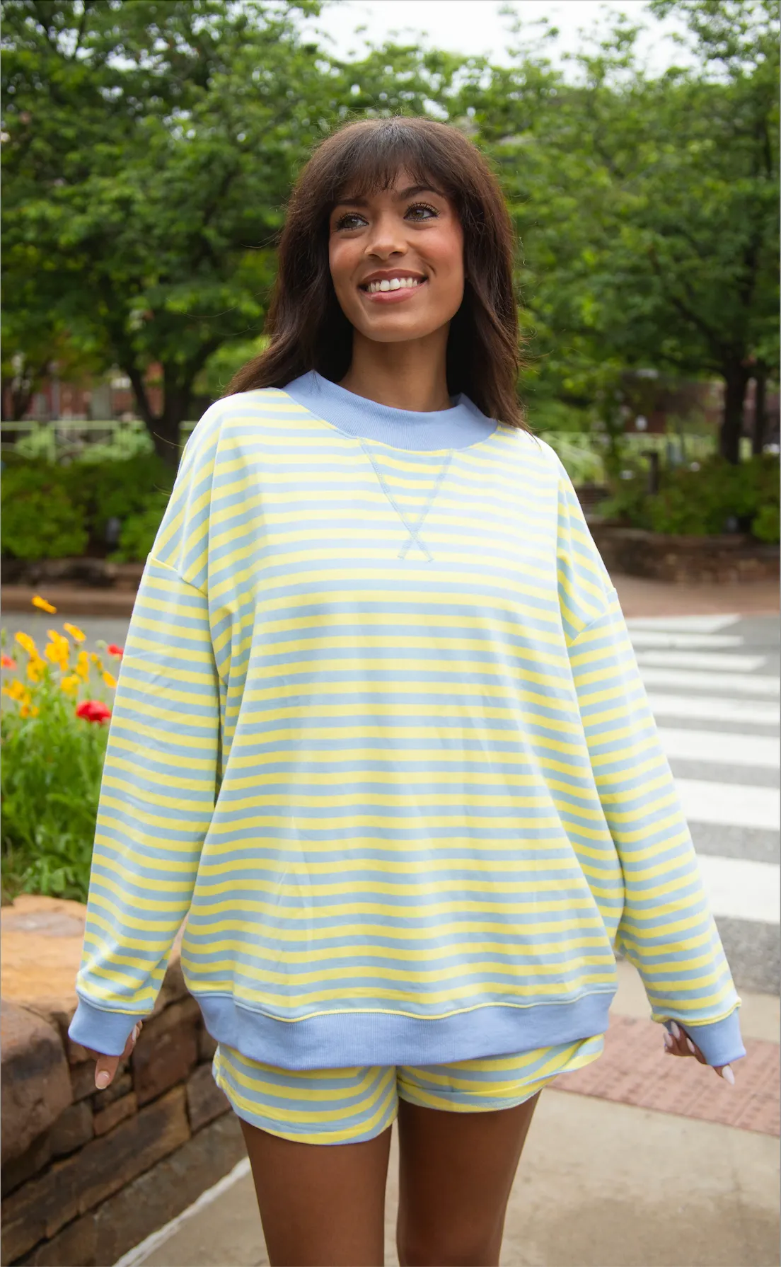 morning light striped terry set sold by RIFFRAFF product image thumbnail 2