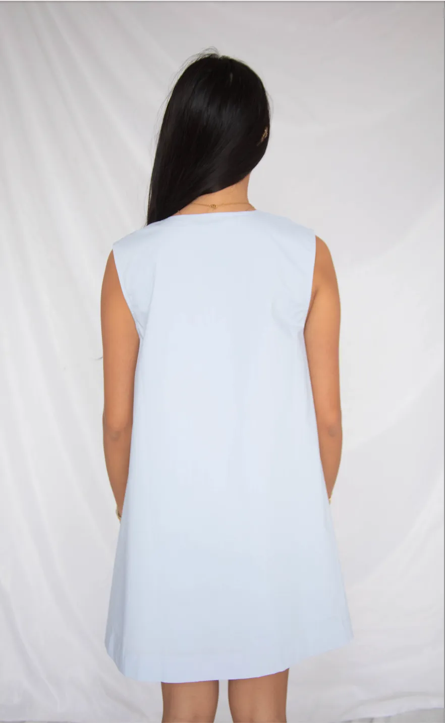 sweet memory mini dress - light blue sold by RIFFRAFF product image thumbnail 3