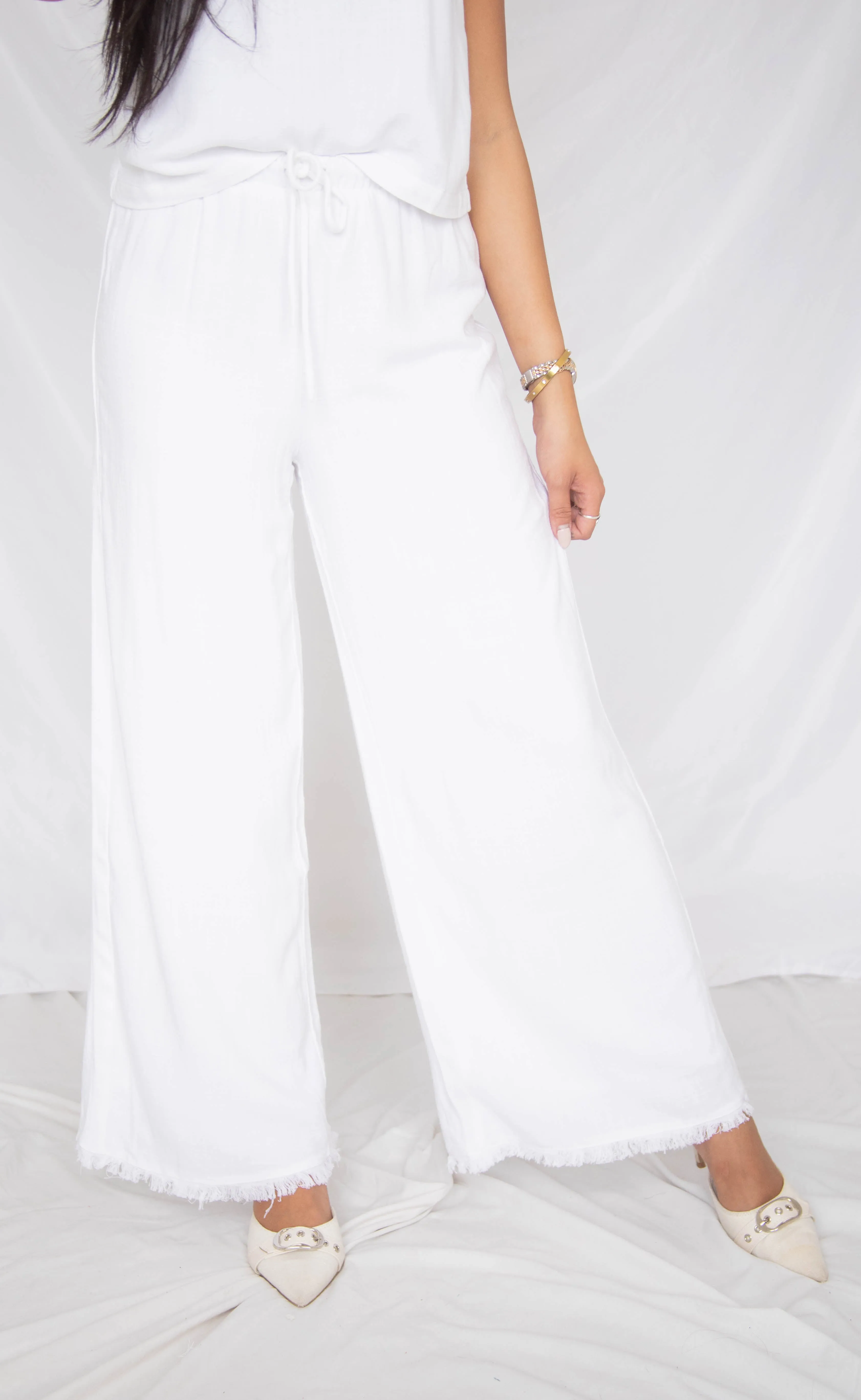 z supply: soren pant - white sold by RIFFRAFF product image thumbnail 2