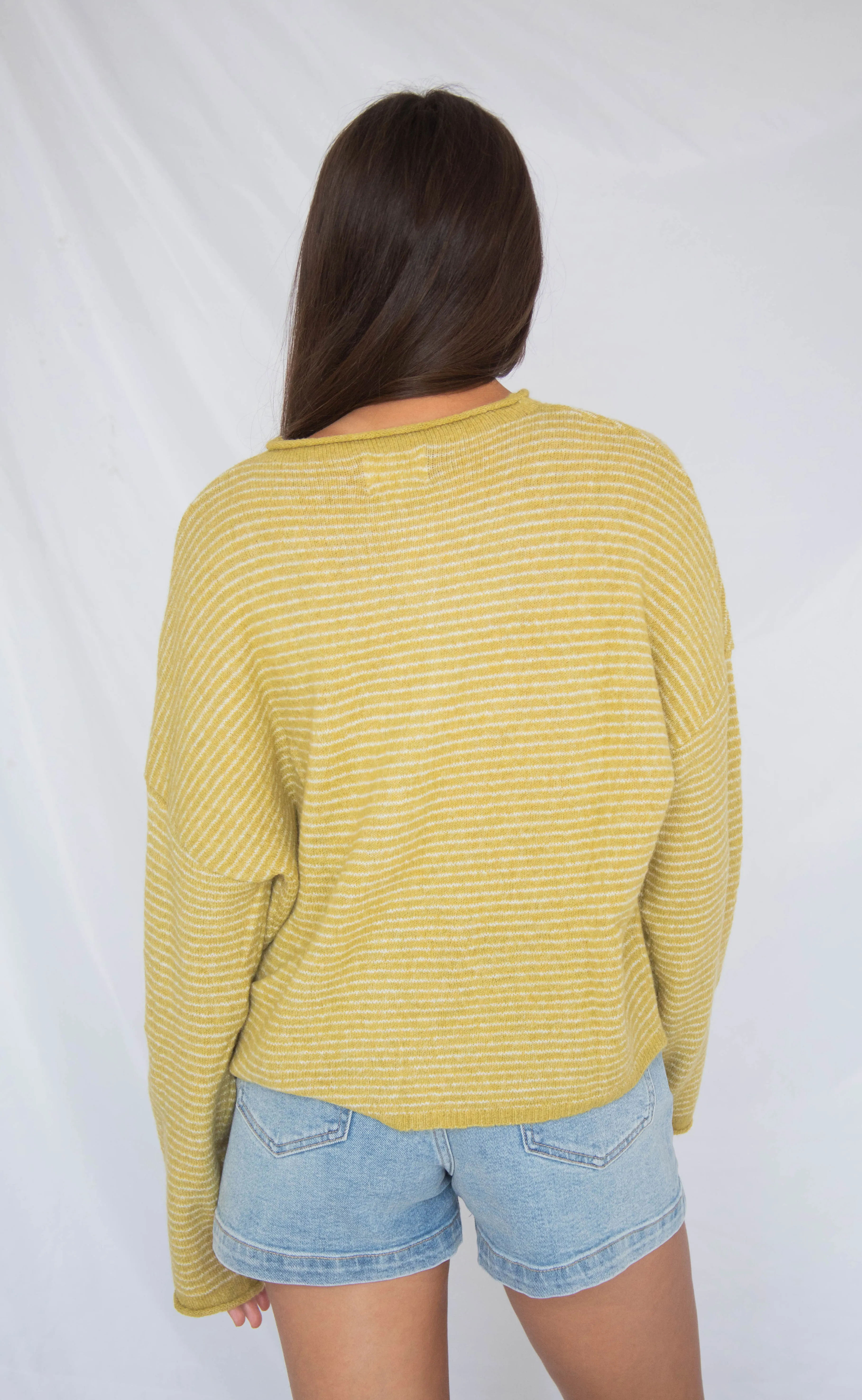 beat of your heart cardigan - olive sold by RIFFRAFF product image thumbnail 4