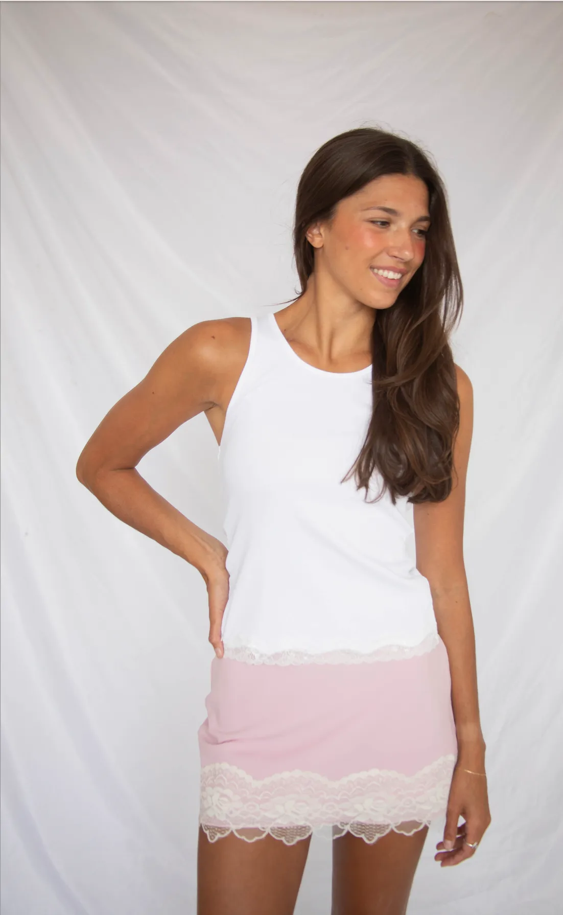 just like that ribbed tank - white sold by RIFFRAFF
