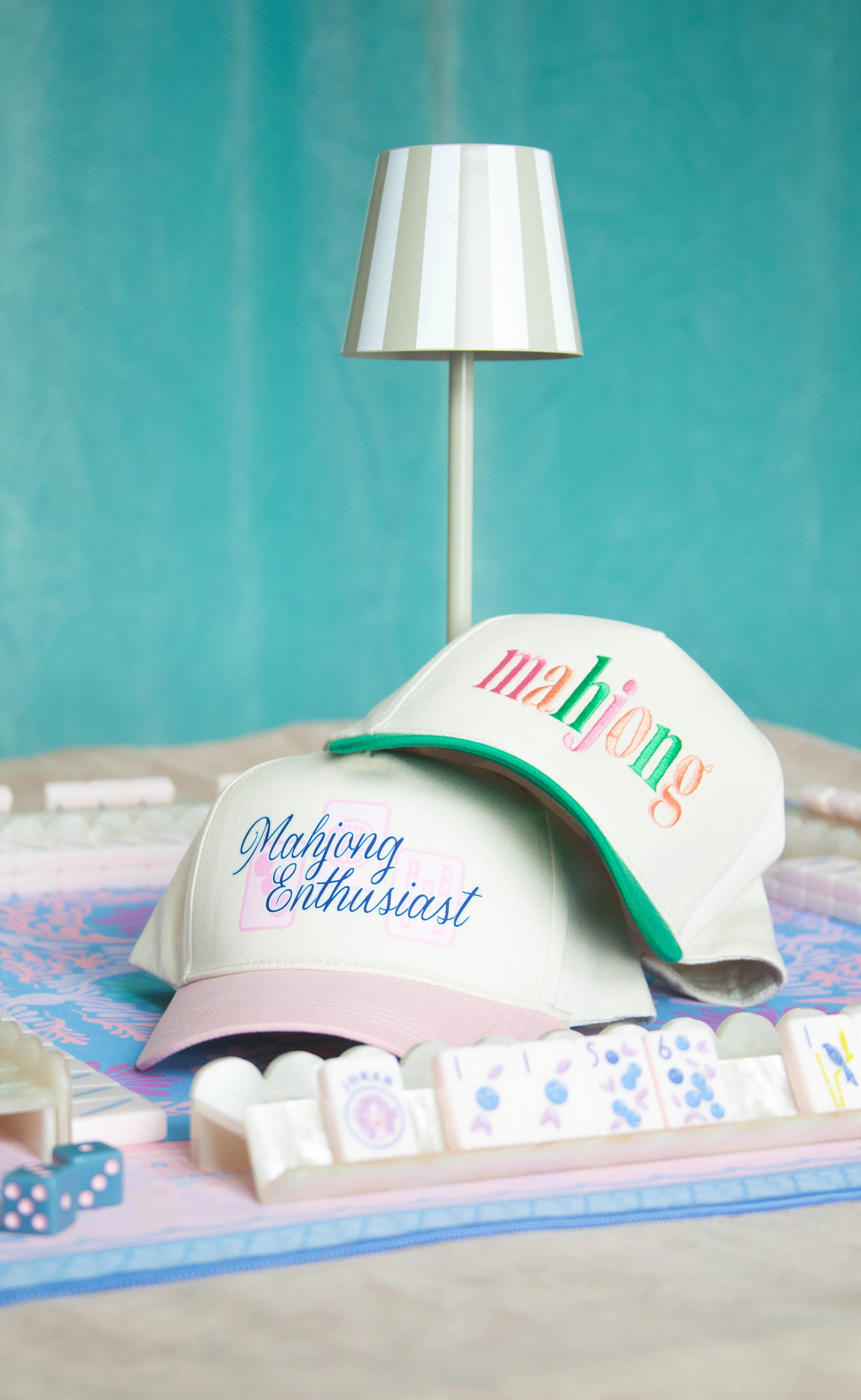 friday + saturday: mahjong two tone trucker sold by RIFFRAFF product image thumbnail 3