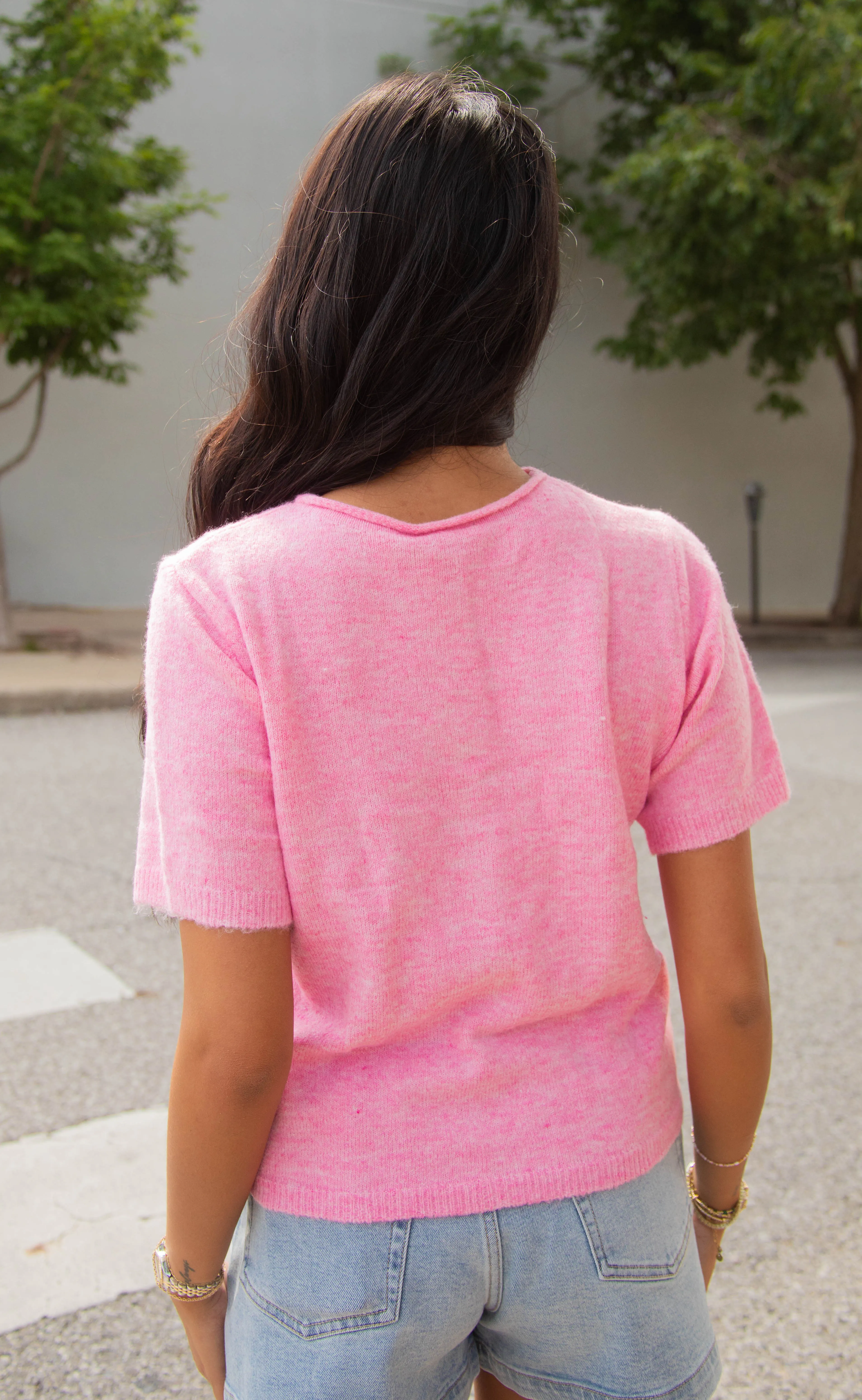 all my love cardigan - pink sold by RIFFRAFF product image thumbnail 3