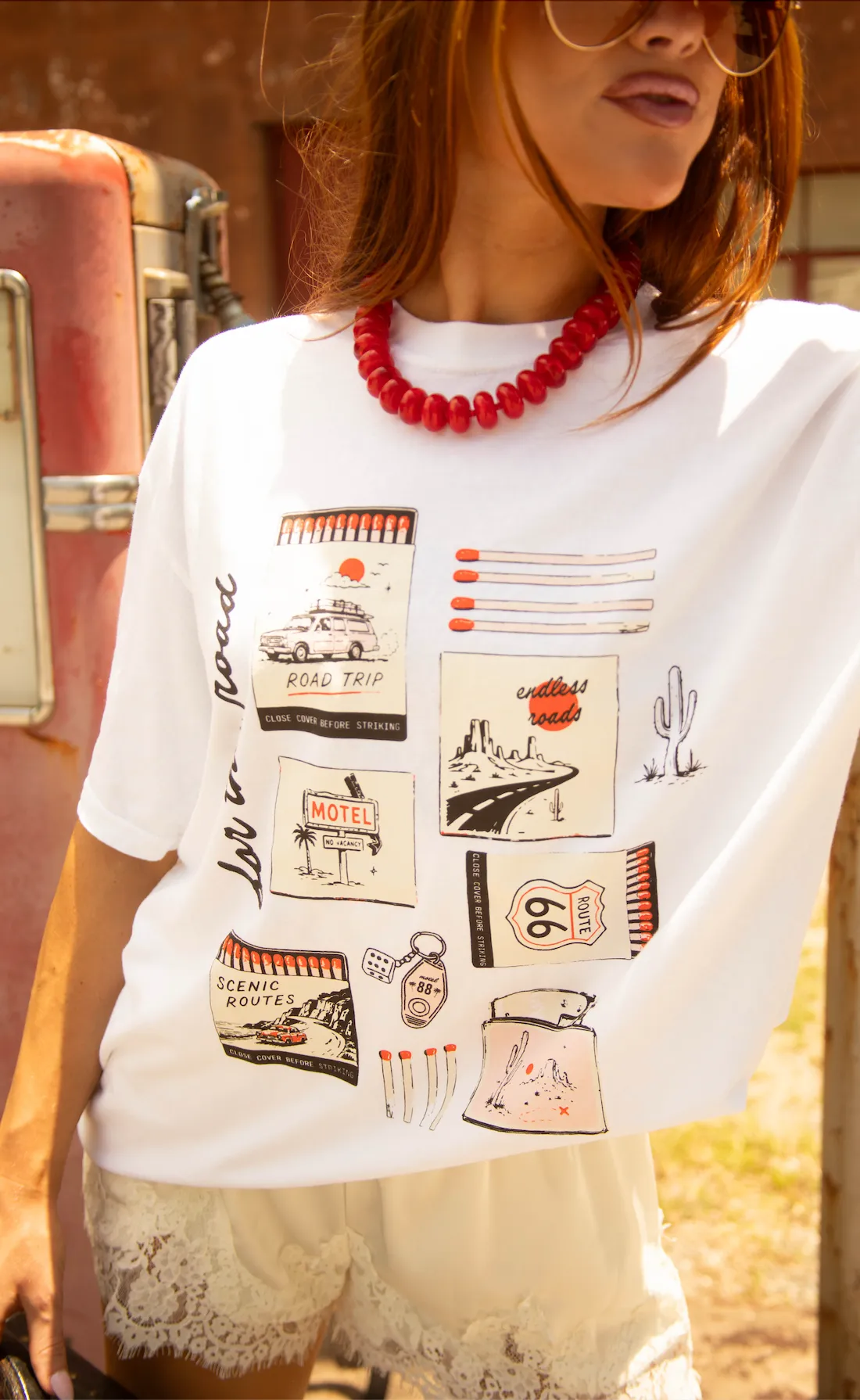 charlie southern: for the road tee sold by RIFFRAFF product image thumbnail 3