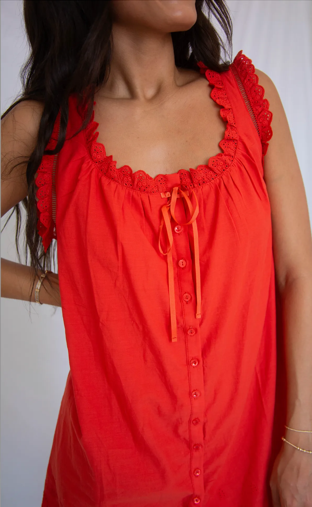sunny social mini dress sold by RIFFRAFF product image thumbnail 2