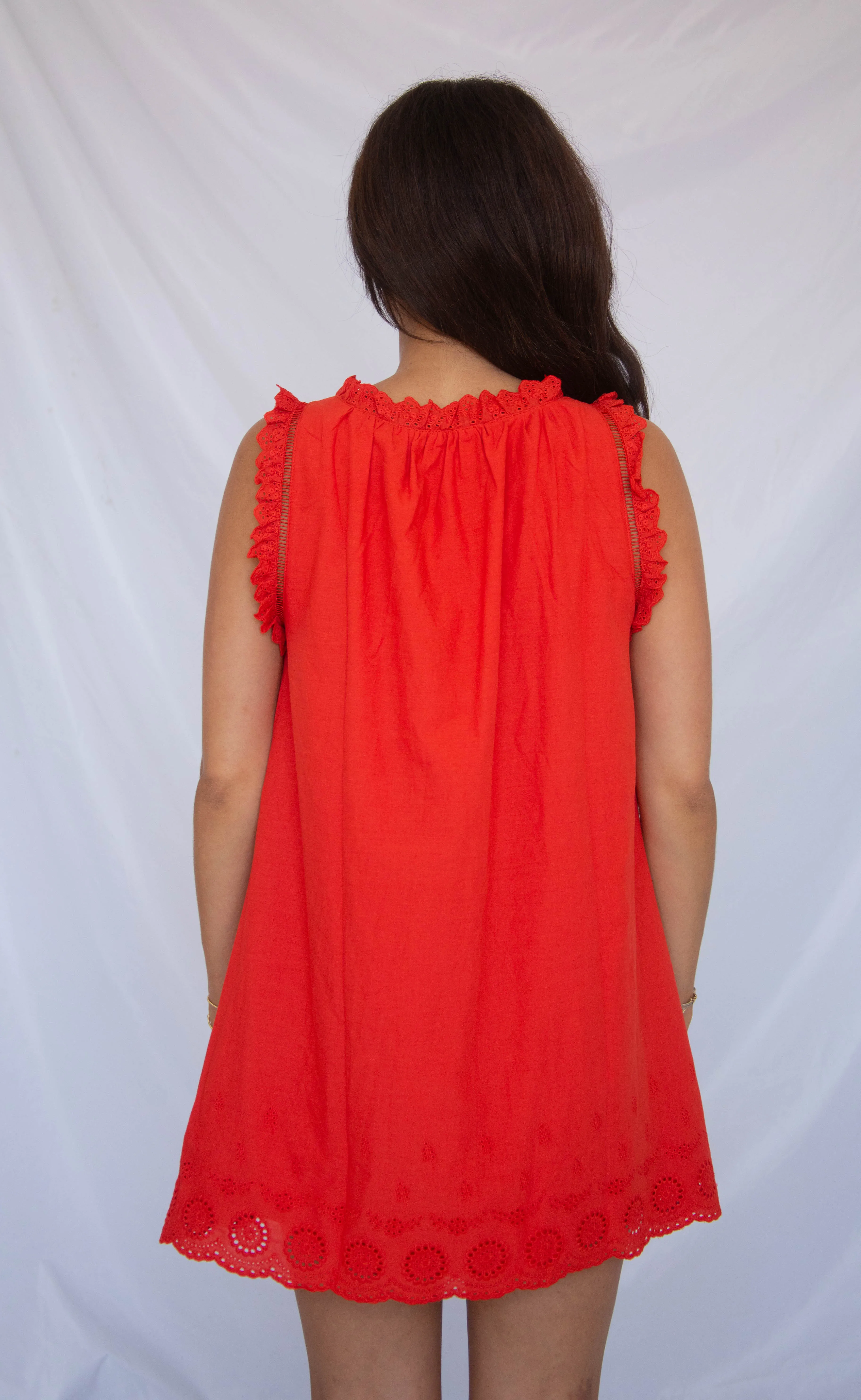 sunny social mini dress sold by RIFFRAFF product image thumbnail 4