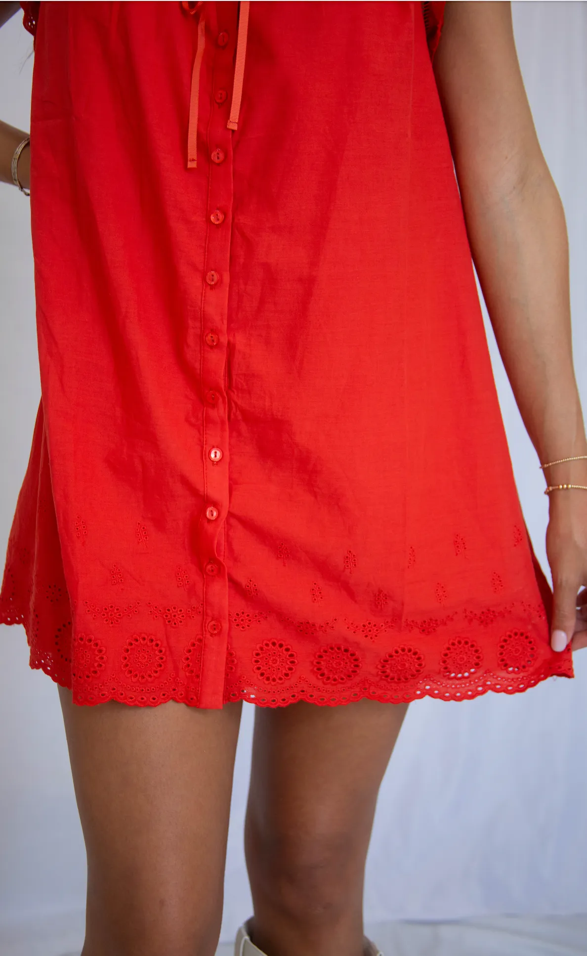 sunny social mini dress sold by RIFFRAFF product image thumbnail 3