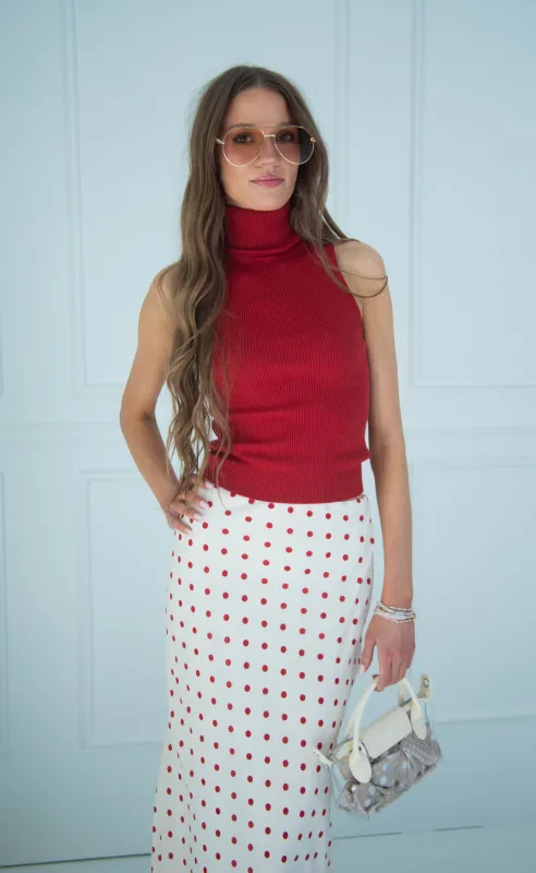 by invitation turtle neck knit top made by emory park