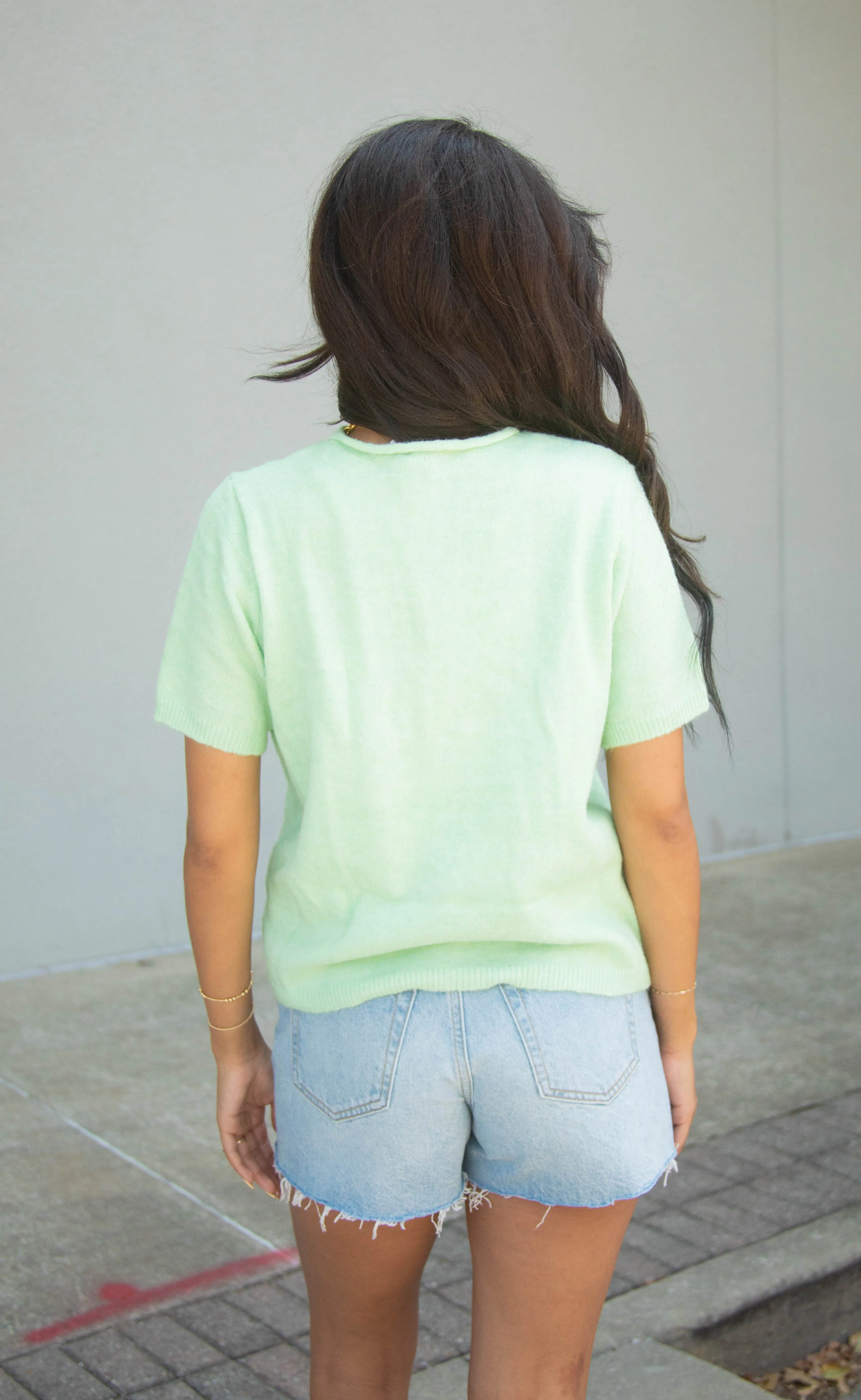 all my love cardigan - green sold by RIFFRAFF product image thumbnail 4