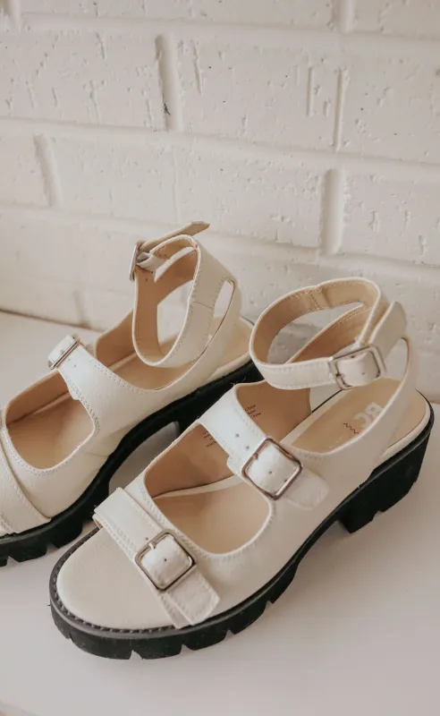 bc footwear: on the prowl strappy wedge made by BC Footwear