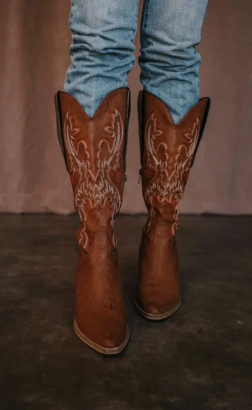 hazel eyes cowboy boots made by CCOCCI