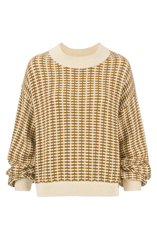 THE INES KNIT JUMPER sold by Sancia
