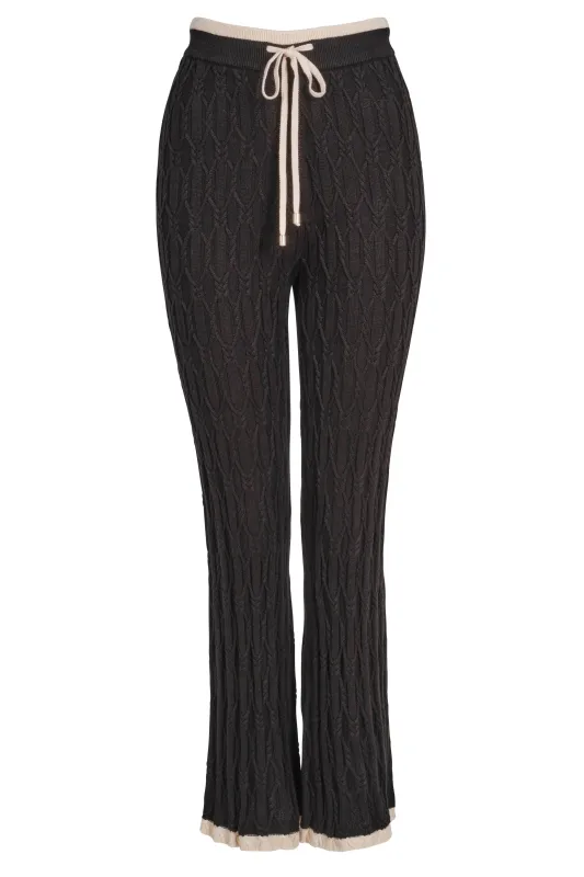 THE IIADA KNIT PANTS sold by Sancia