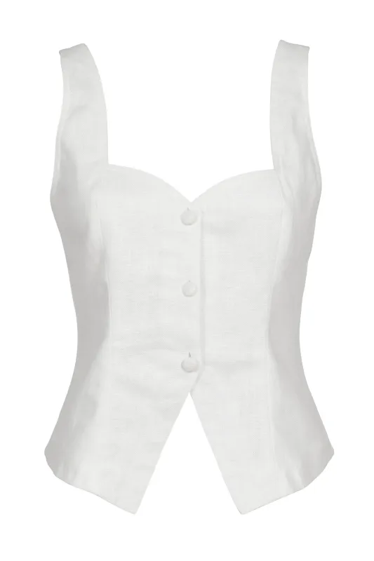 THE CHARLOTTE VEST sold by Sancia