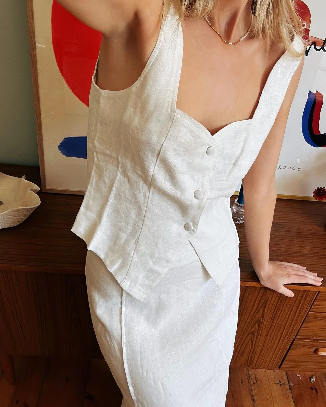 THE CHARLOTTE VEST sold by Sancia product image thumbnail 5