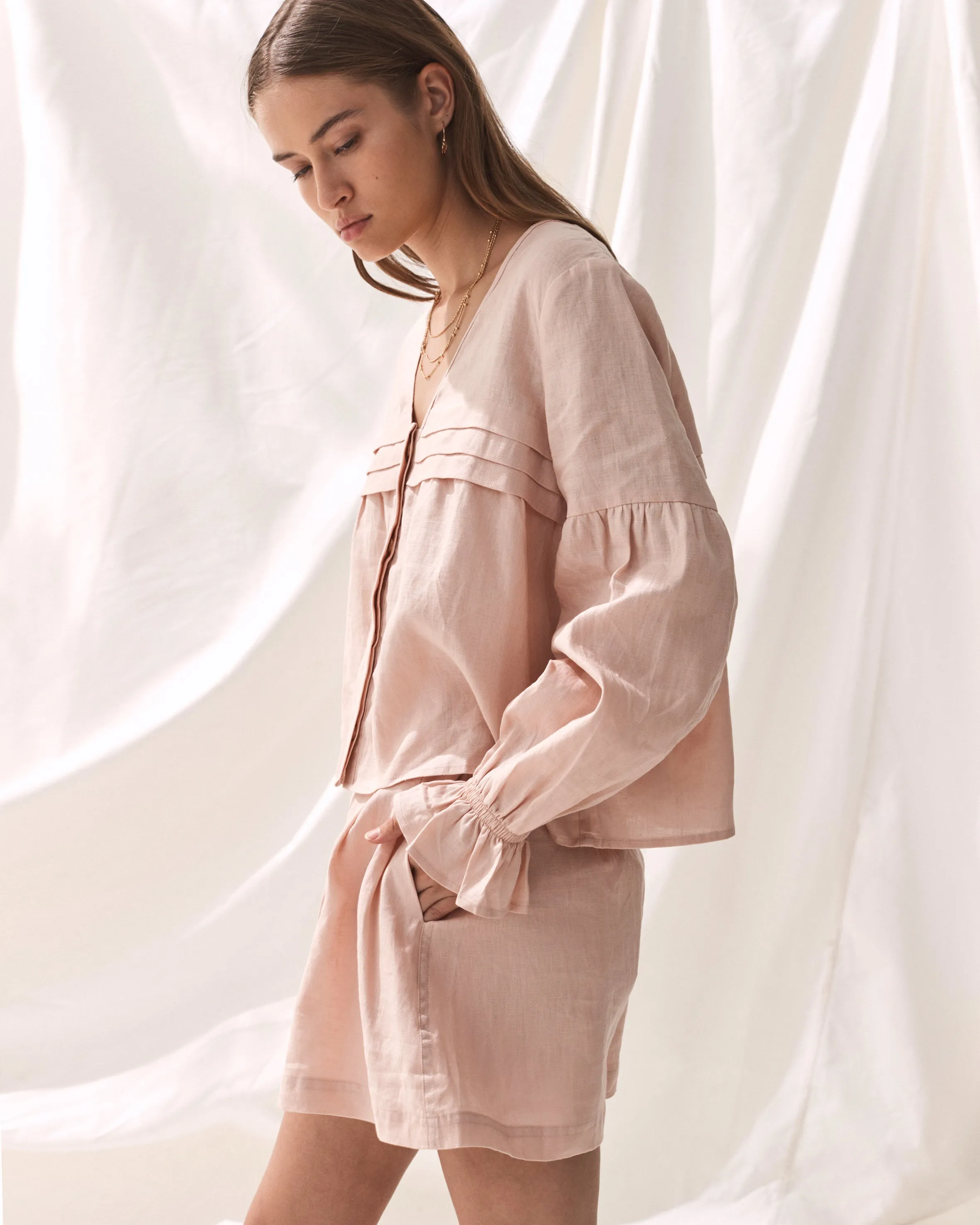 THE CHIARA BLOUSE sold by Sancia product image thumbnail 4