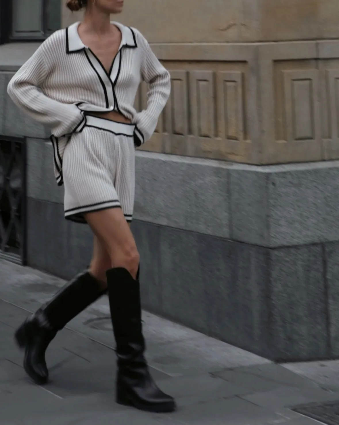 THE JOSEFINA KNIT SHIRT sold by Sancia product image thumbnail 4