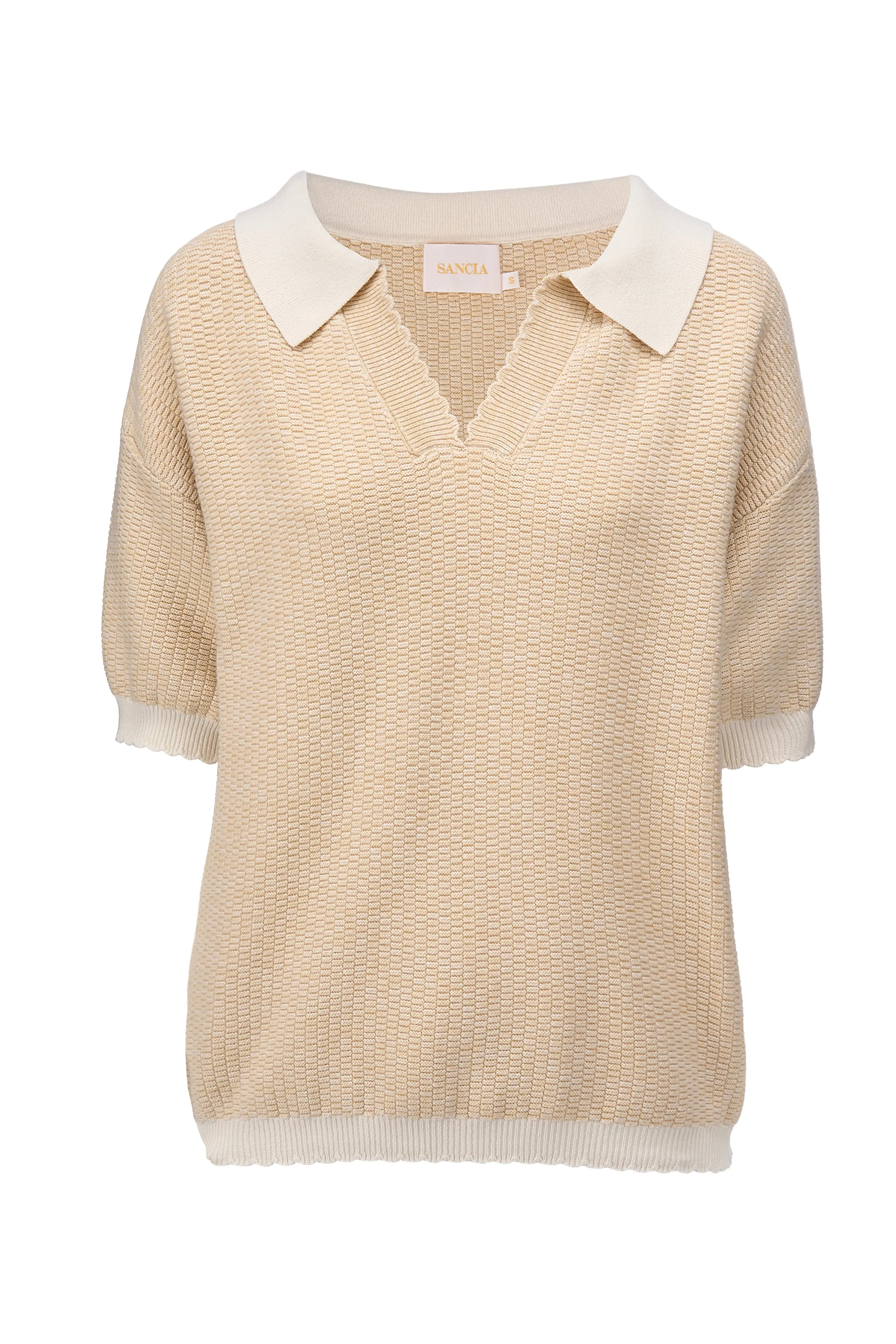 THE NOLA KNIT TOP sold by Sancia