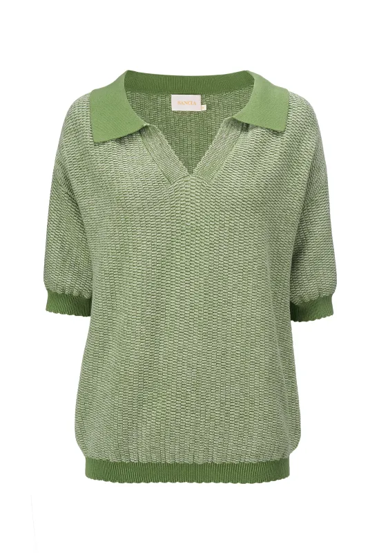 THE NOLA KNIT TOP sold by Sancia