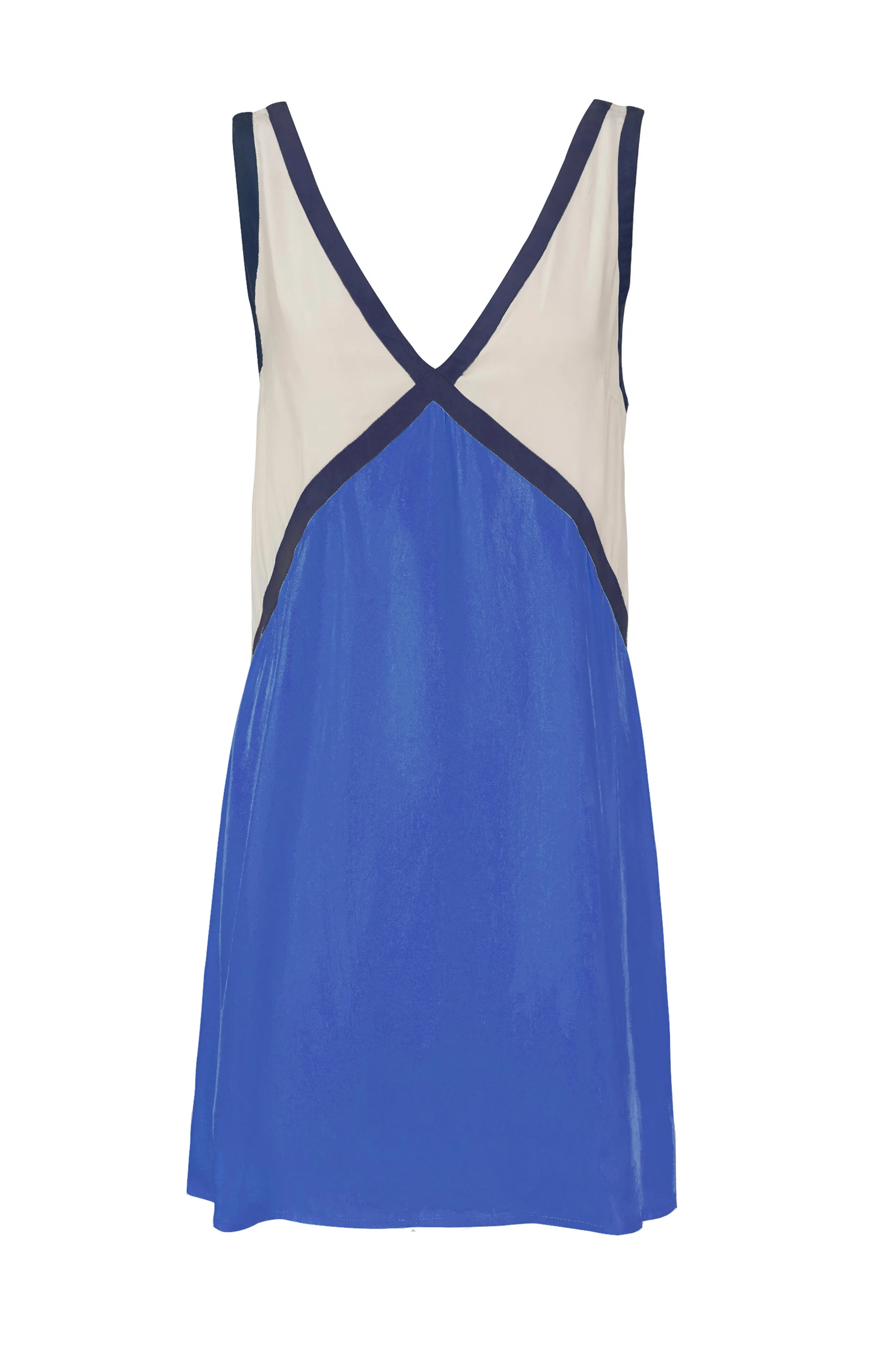 THE ADRIANA CUPRO MINI DRESS sold by Sancia