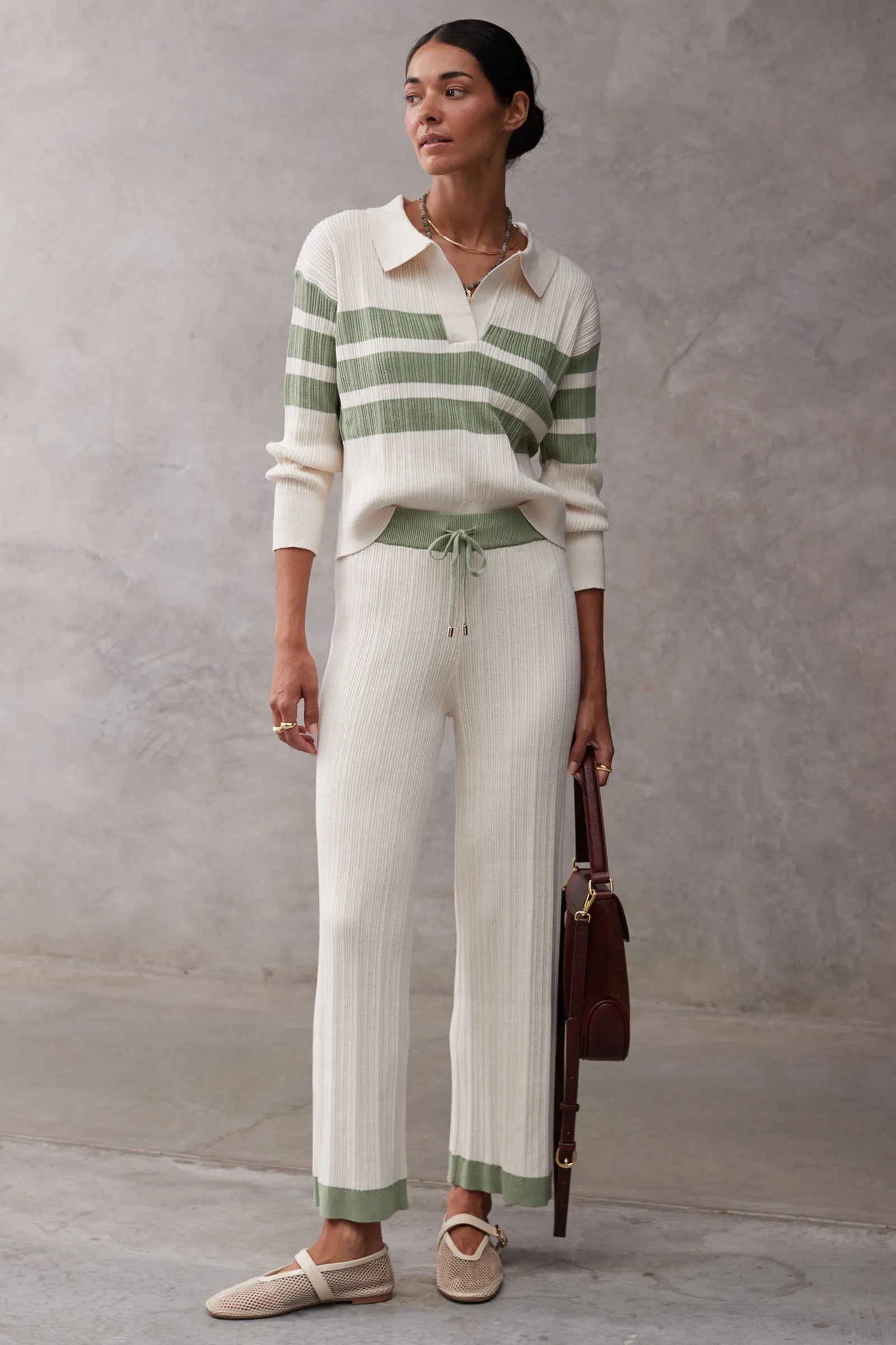 THE CIELO KNIT PANTS sold by Sancia product image thumbnail 2