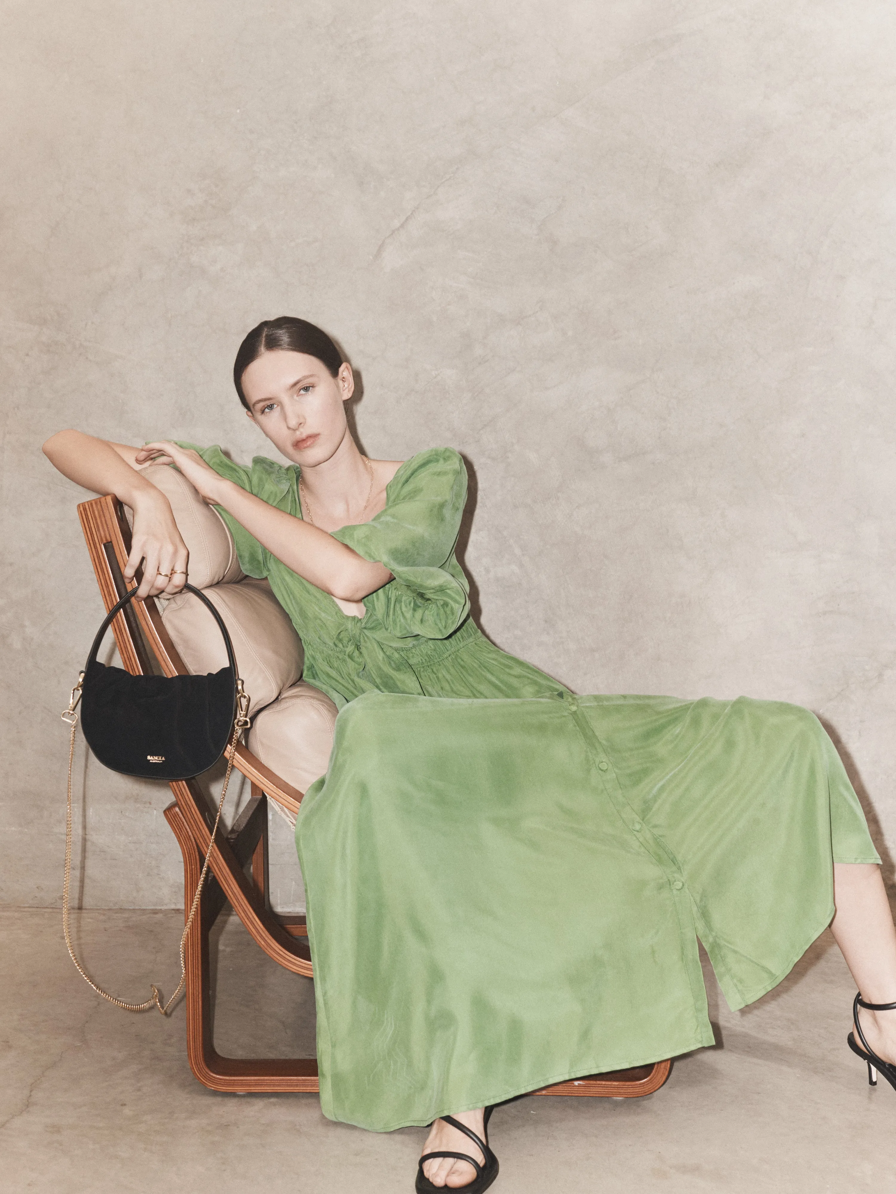 THE CERIE CUPRO DRESS sold by Sancia product image thumbnail 5