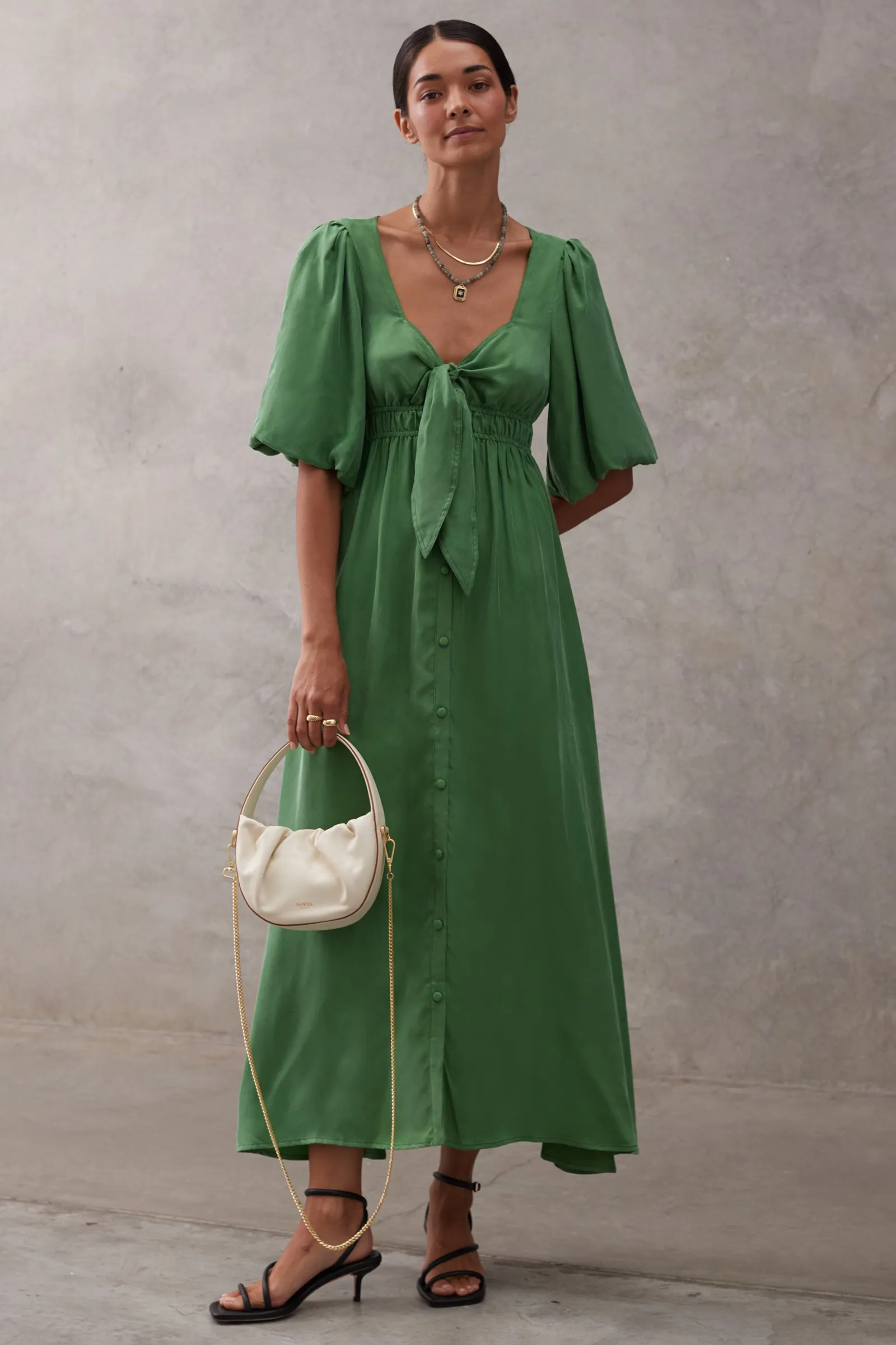 THE CERIE CUPRO DRESS sold by Sancia product image thumbnail 3